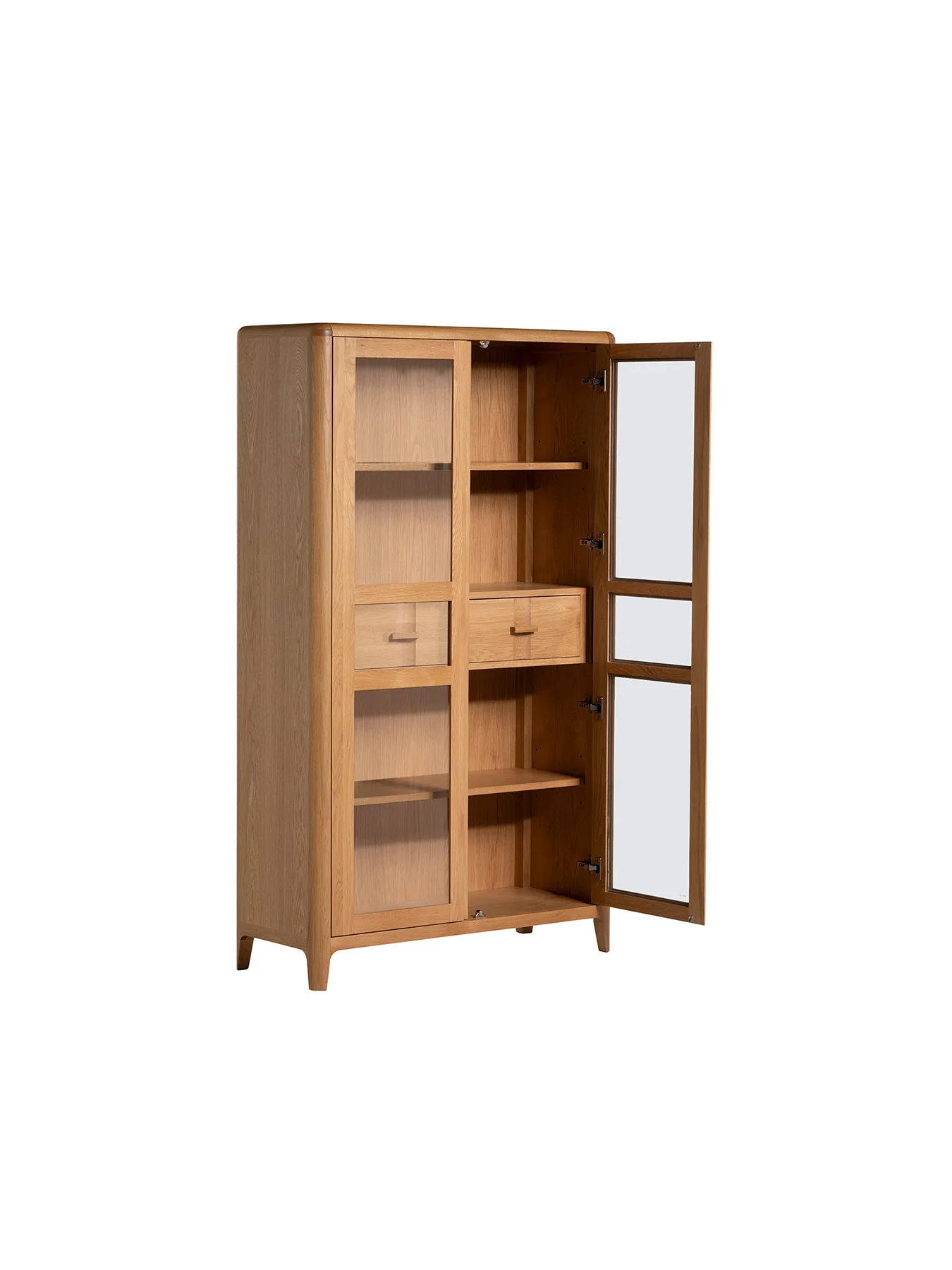 Maddison Oak Display Cabinet - Image 2