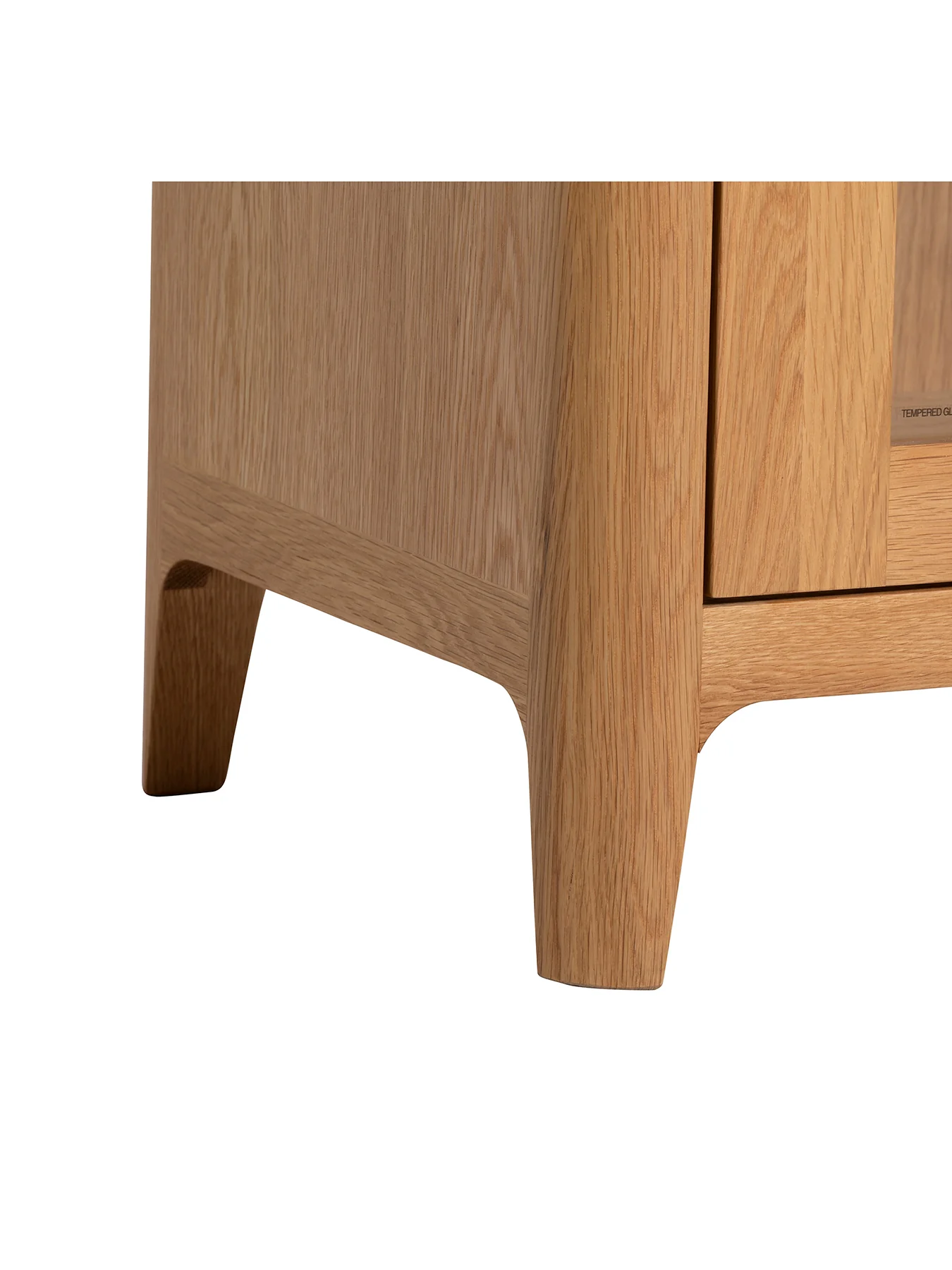 Maddison Oak Display Cabinet - Image 4