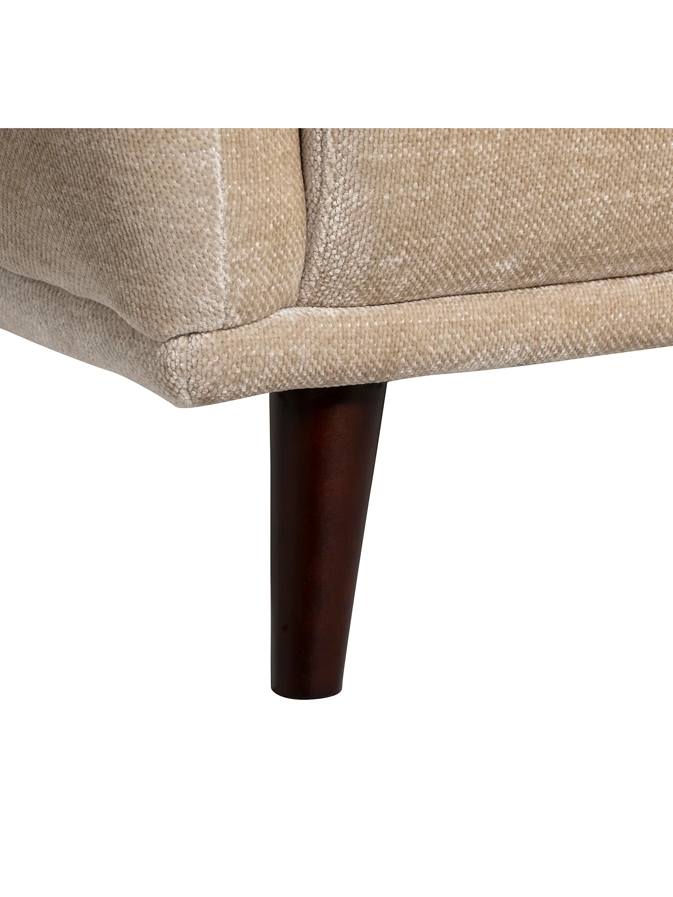 Mallory Neutral Fabric Armchair - Image 4