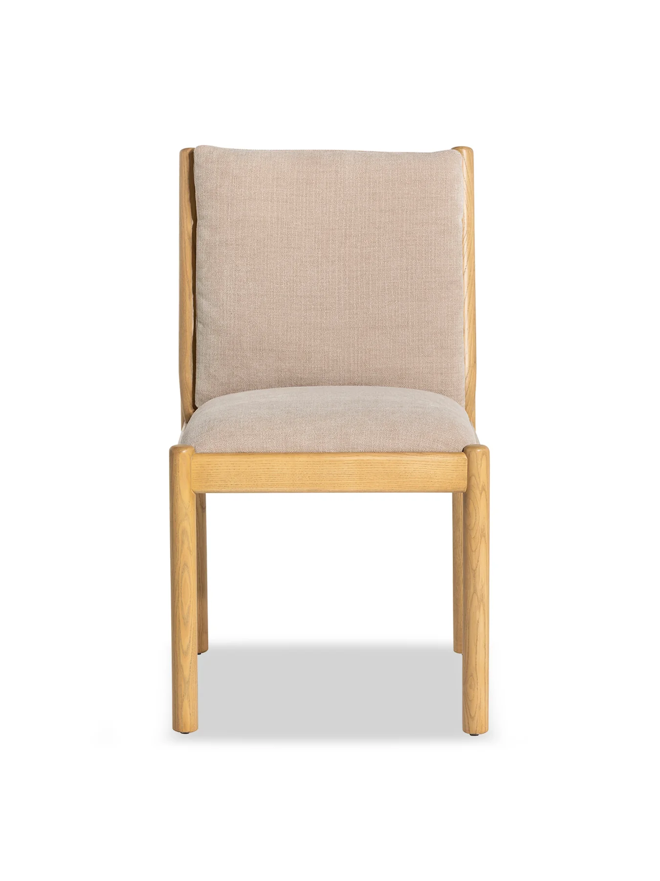 Mirna Cream Fabric Dining Chair - Image 2