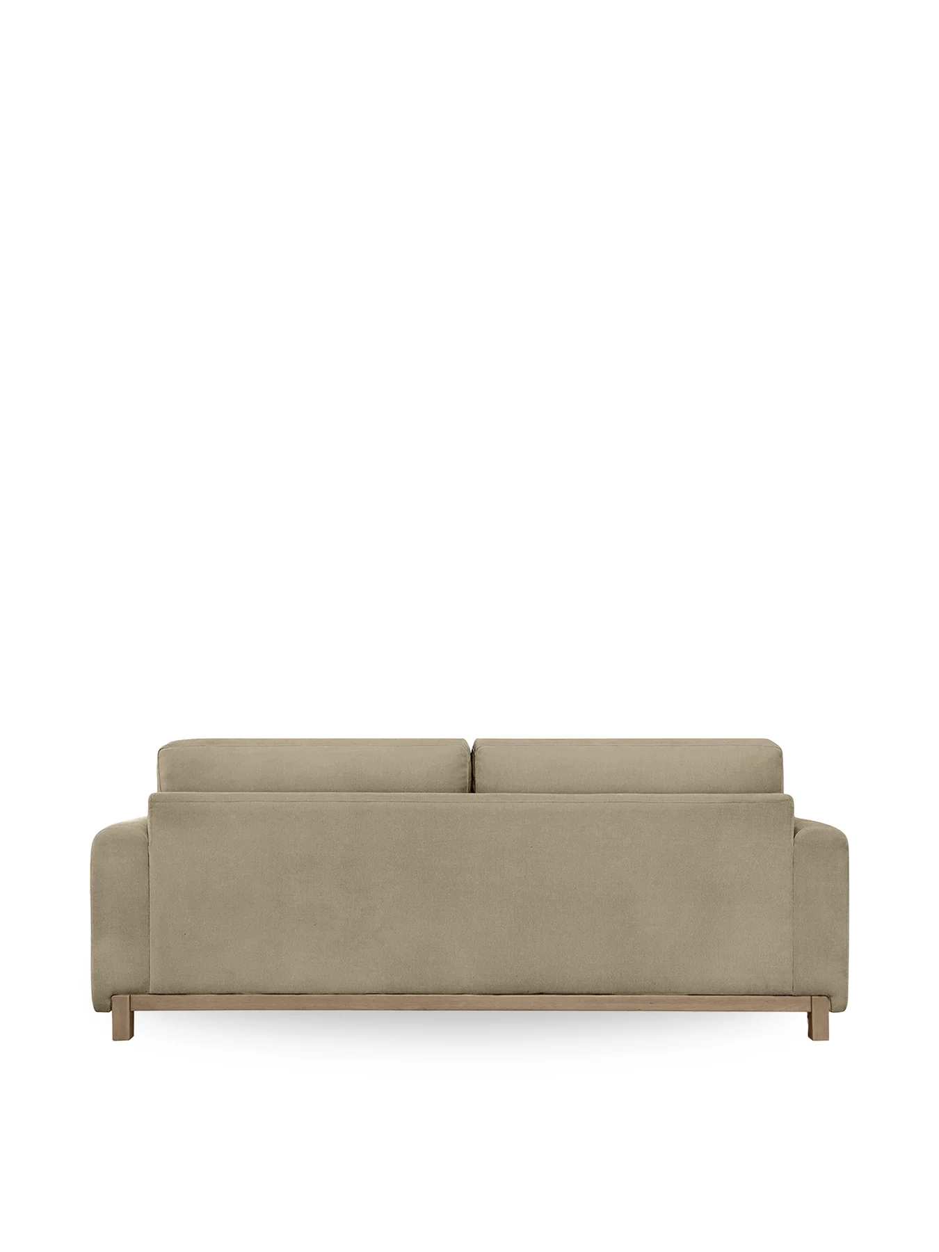 Reynard Fabric Three Seater Sofa Neutral - Image 3