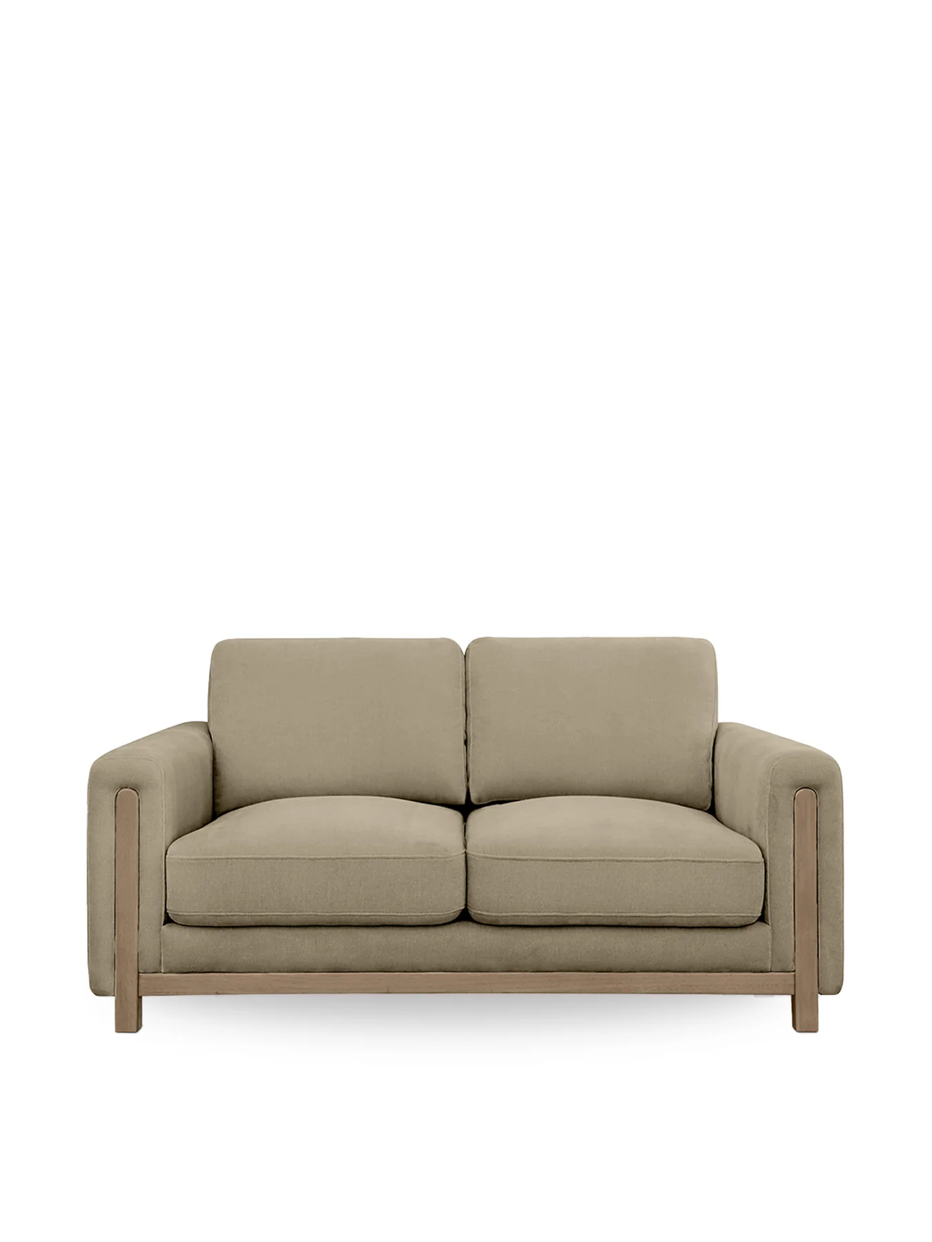 Reynard Fabric Loveseat Neutral