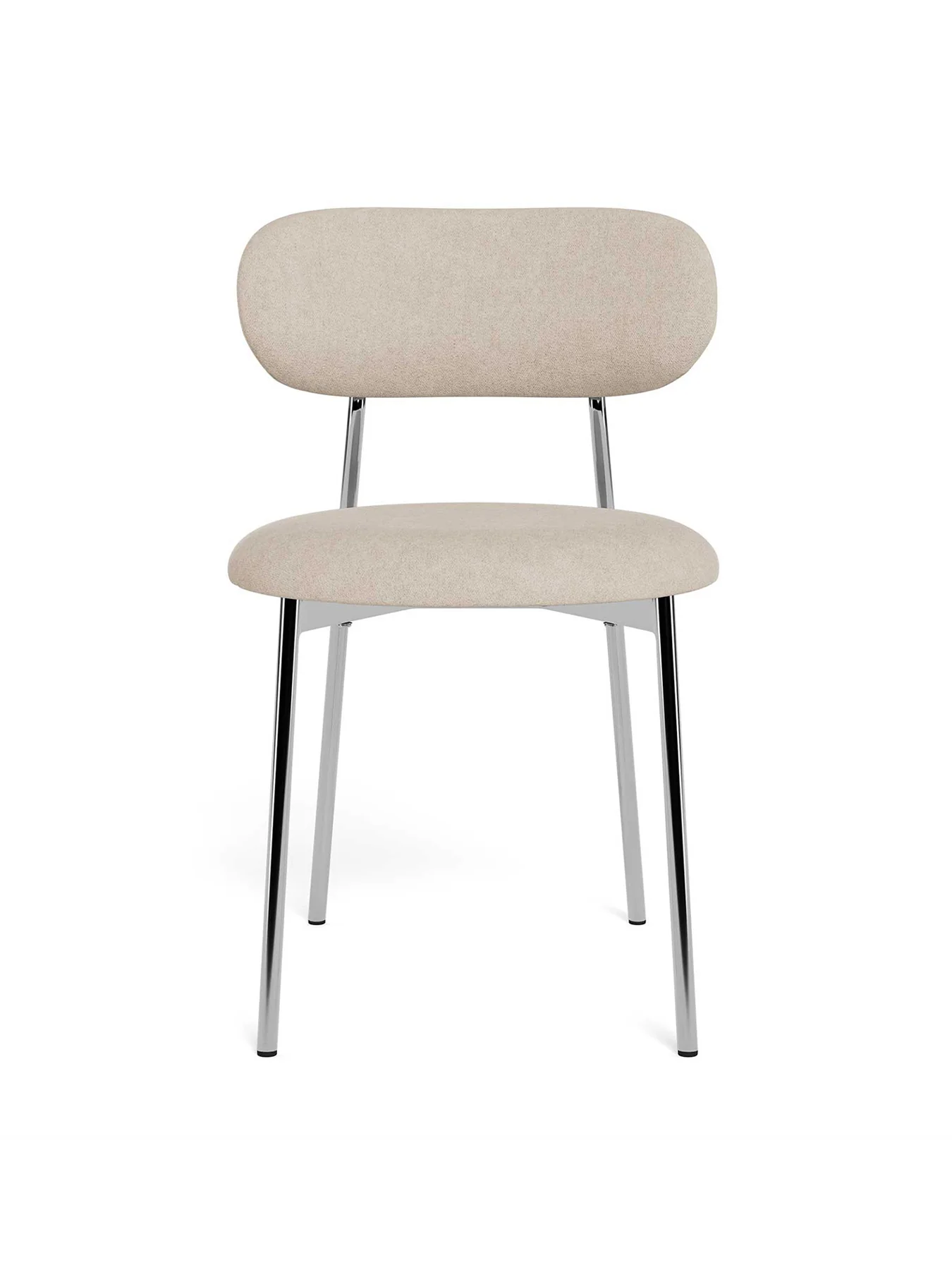Tansley Neutral Fabric Dining Chair - Image 2