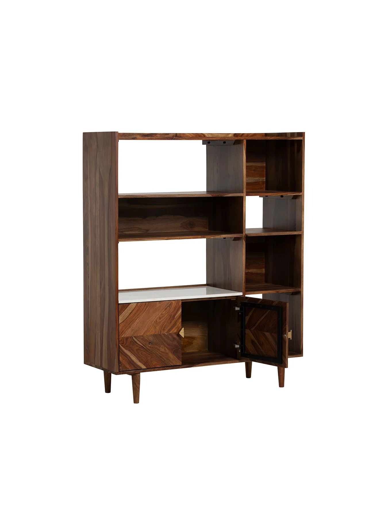 Vida Wooden Display Cabinet - Image 2