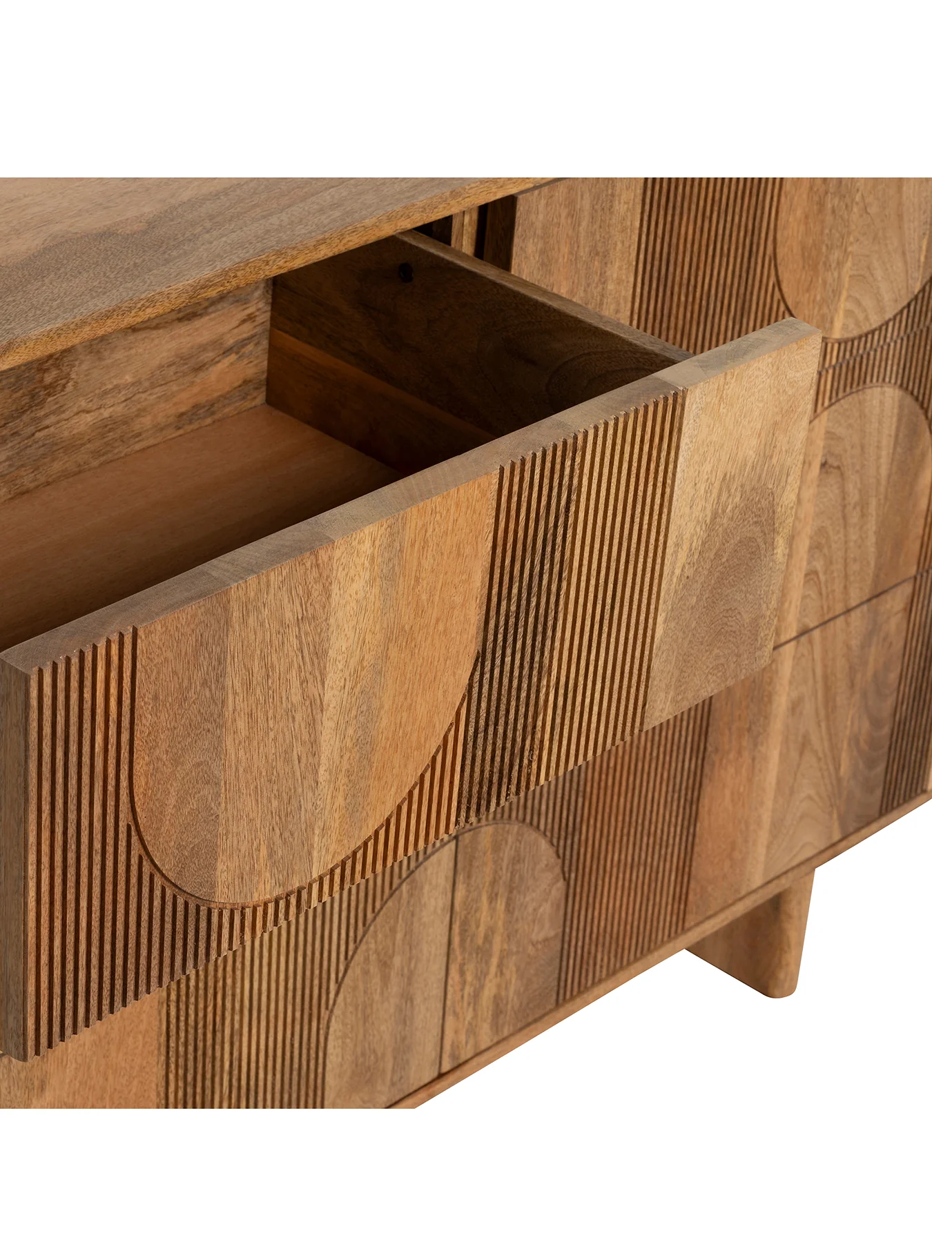 Zuberi Mango Wood 6 Drawer Chest of Drawers - Image 4