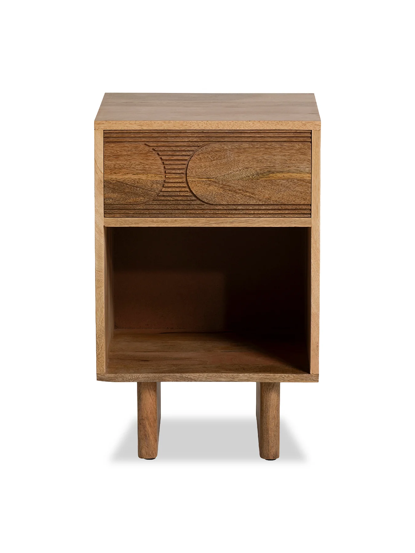 Zuberi Mango Wood Bedside Table