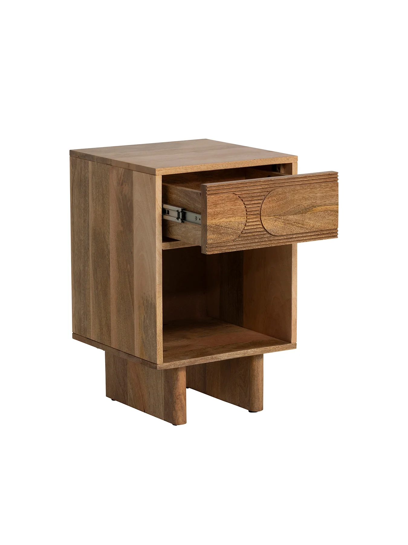 Zuberi Mango Wood Bedside Table - Image 3