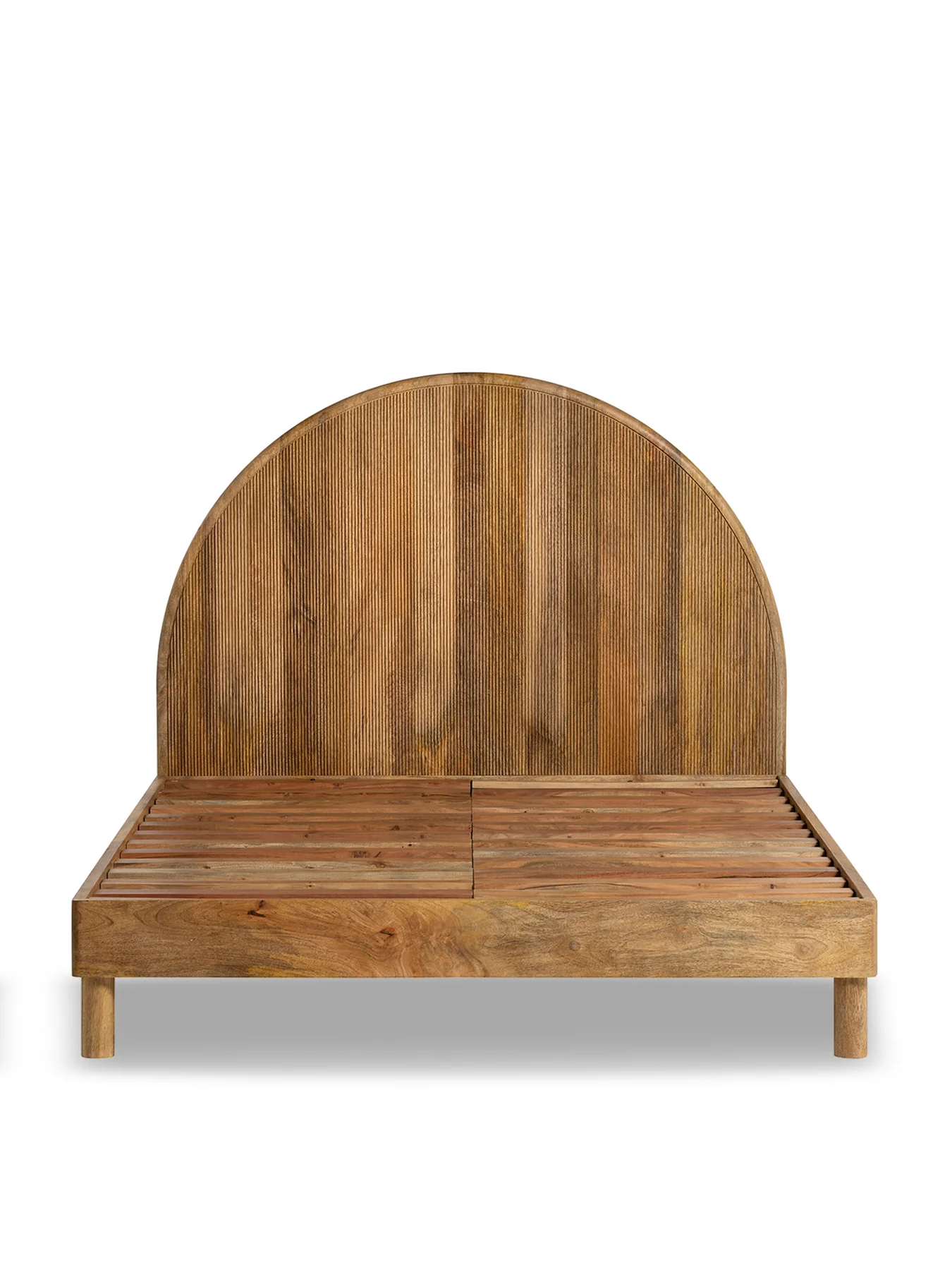 Zuberi Mango Wood King Bed Frame