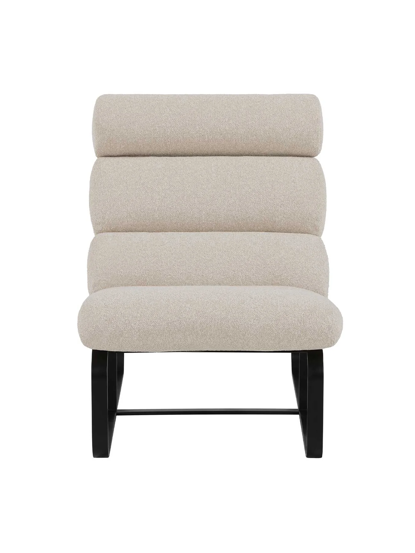 Lucien Cream Fabric Accent Chair - Image 2