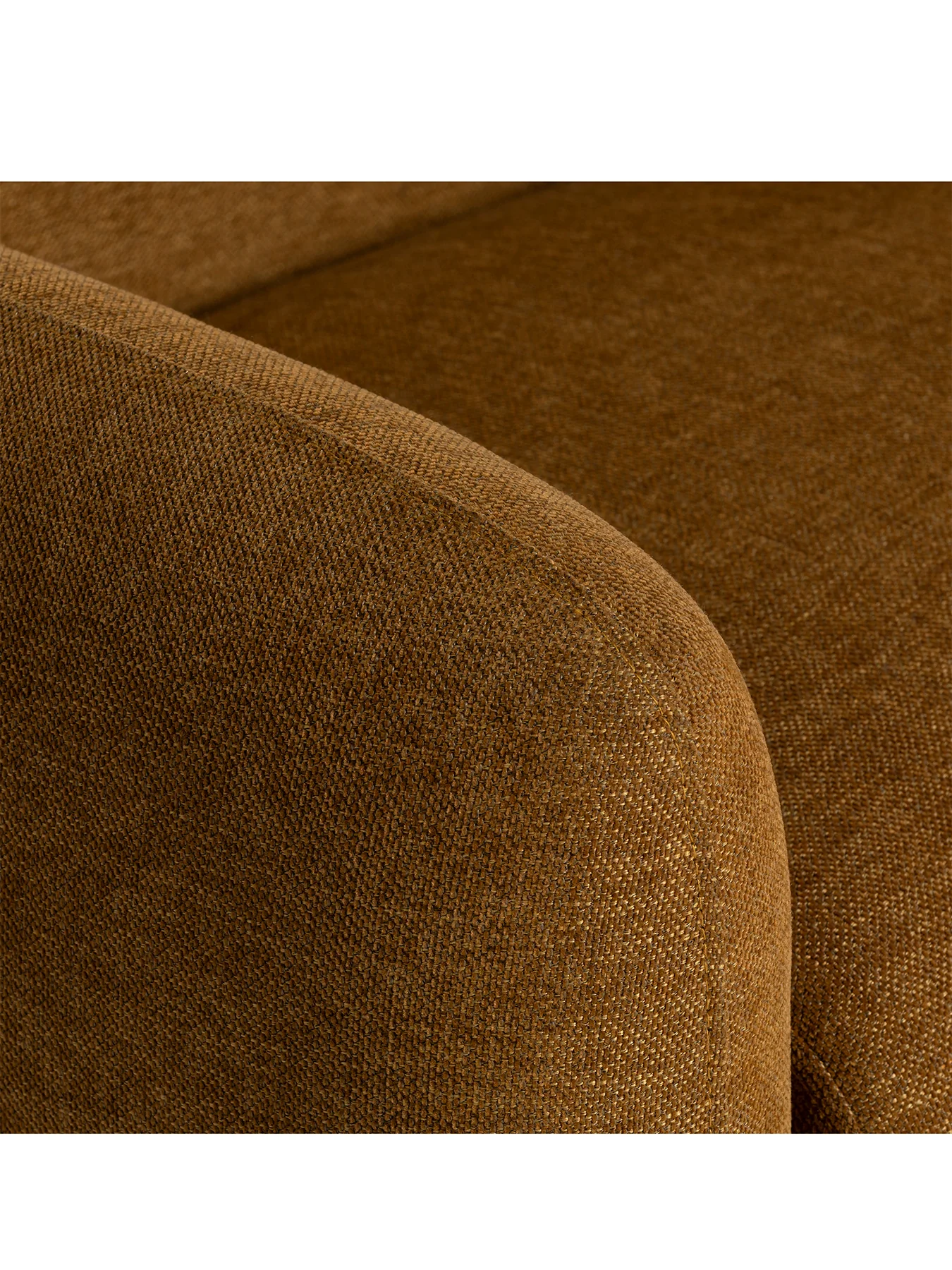 Connie Fabric Armchair with Timber Base - Image 3