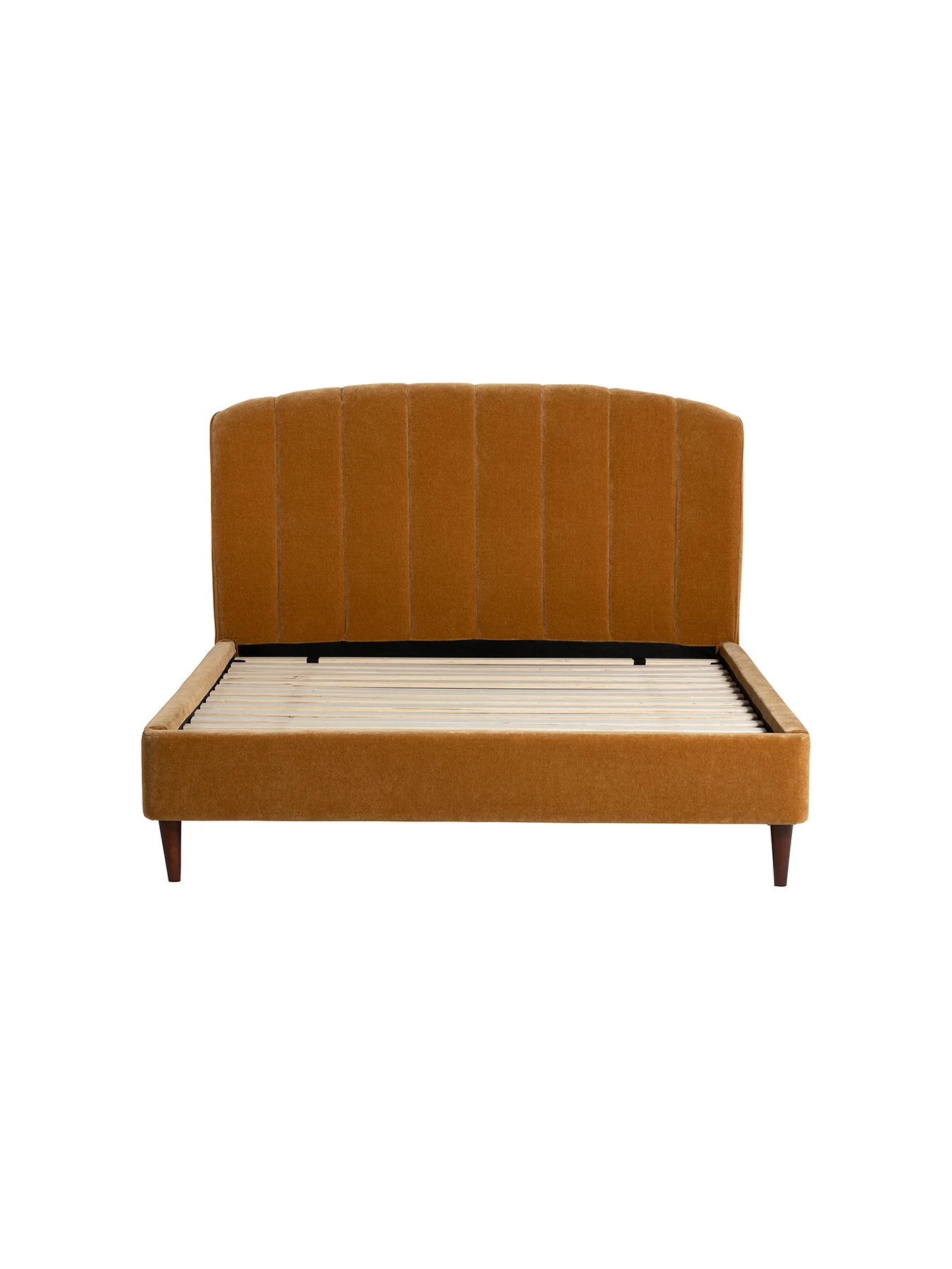 Reyes King Bed Frame Yellow - Image 3