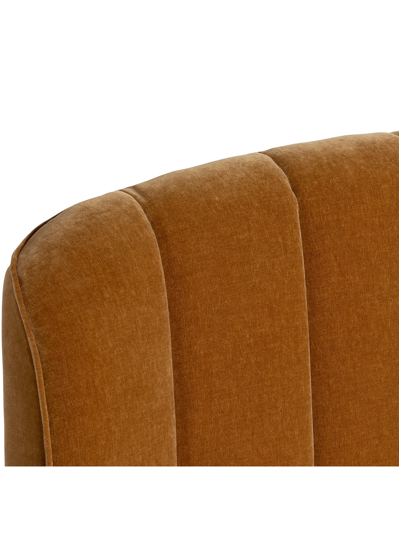 Reyes King Bed Frame Yellow - Image 4