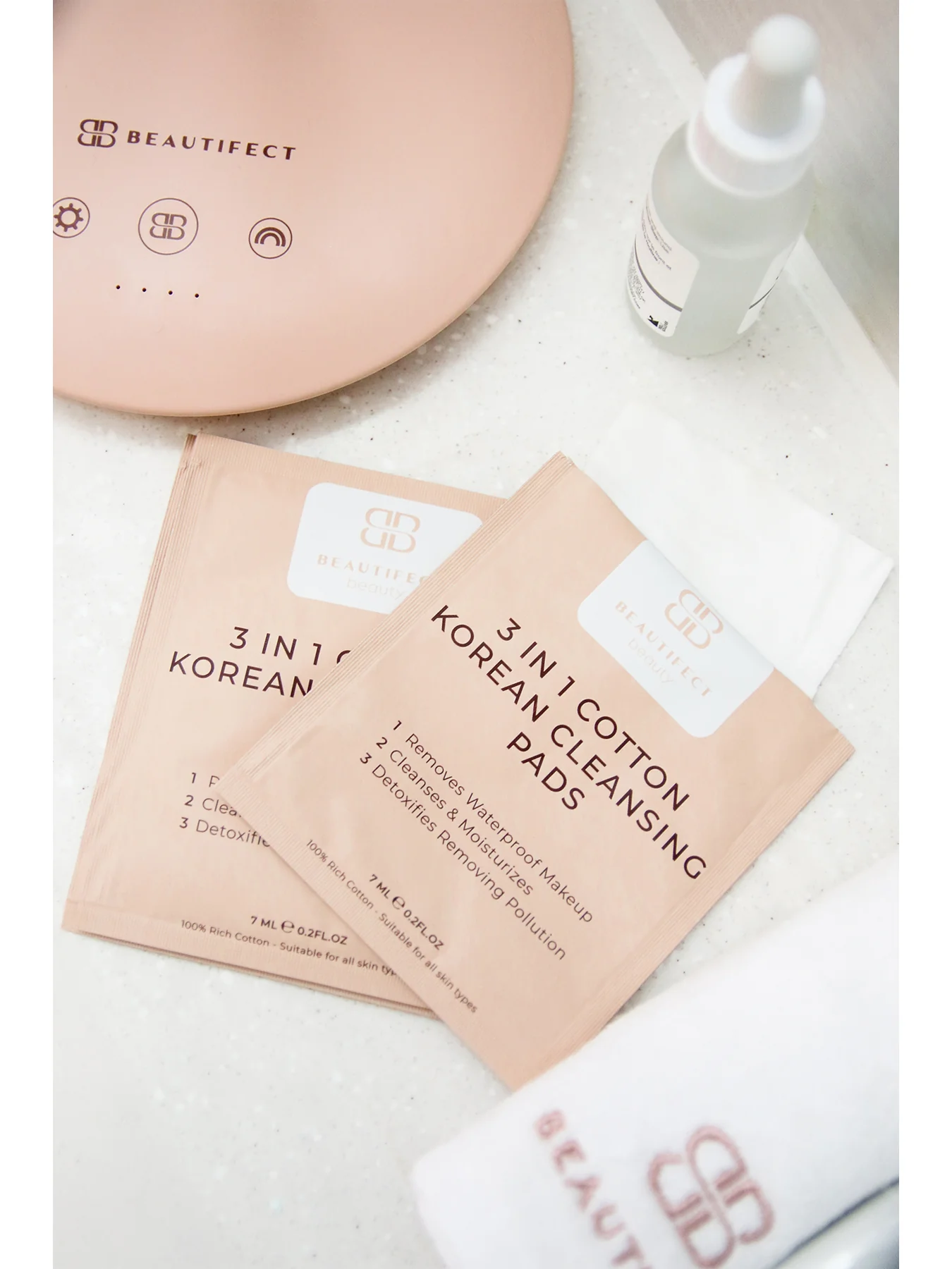 3-in-1 Cotton Korean Cleansing Pads - Image 2