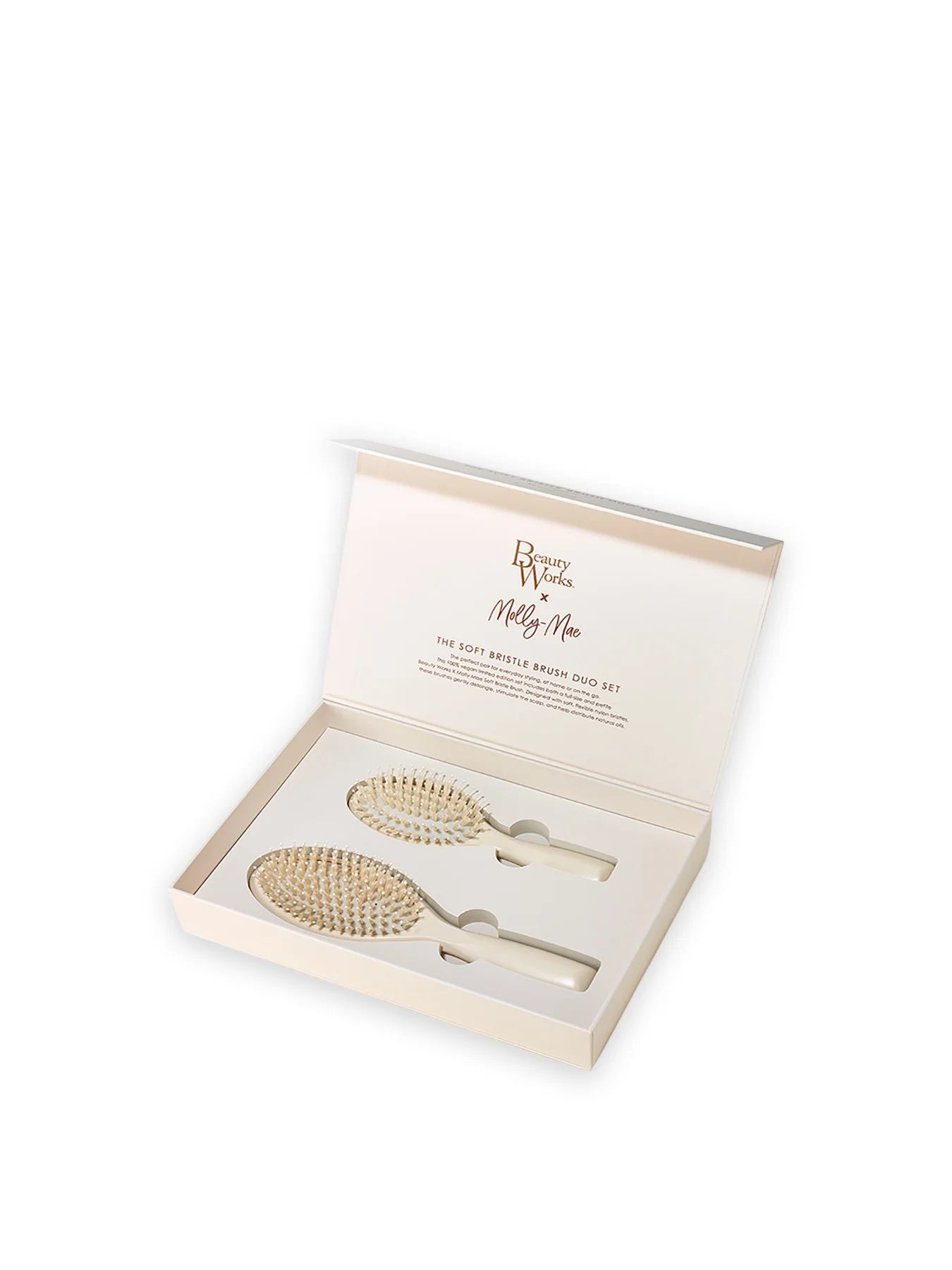 Beauty Works Molly Mae Soft Bristle Brush Duo Set