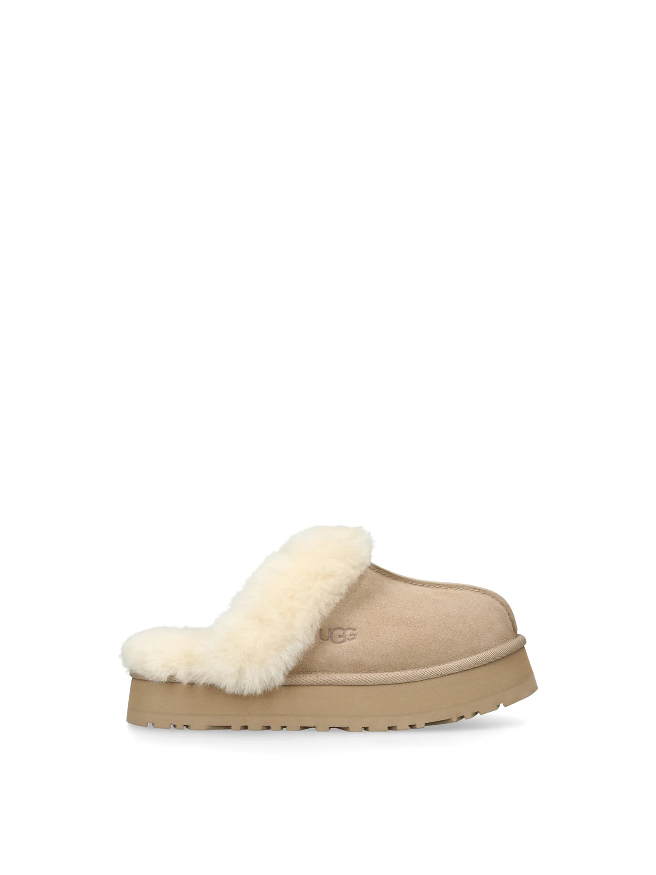 Womens Disquette Slippers Beige - Image 4