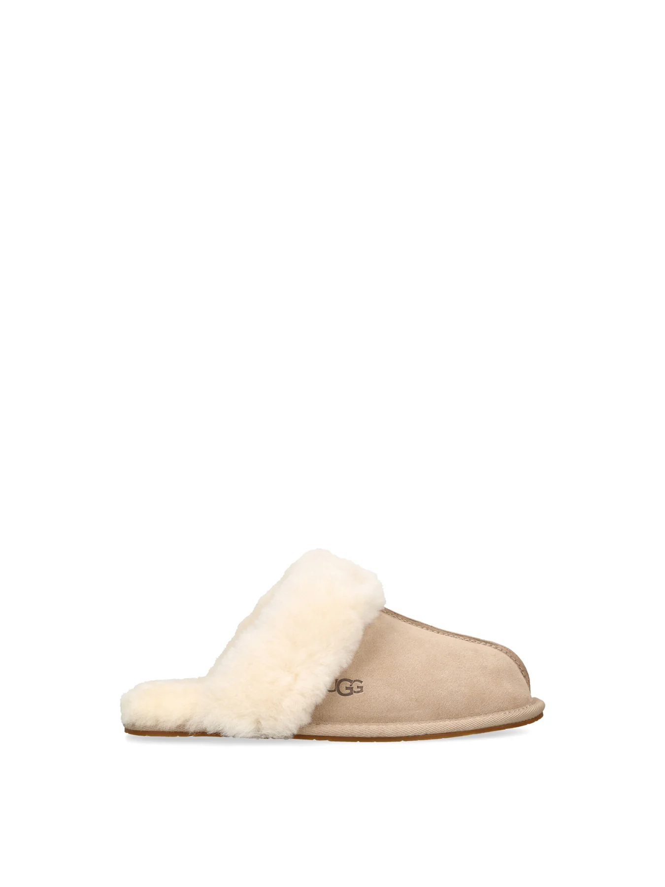 Womens Scuffette II Slippers Beige - Image 4