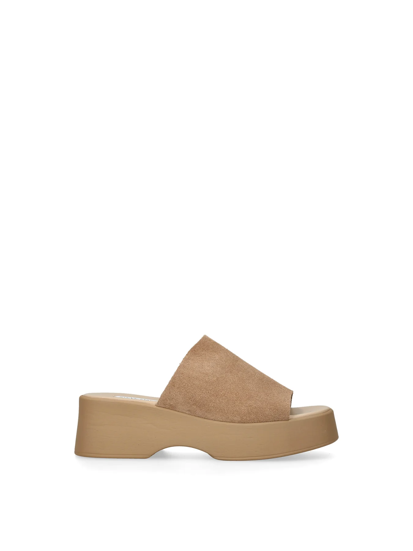 Slinky Platform Sandals Beige - Image 4