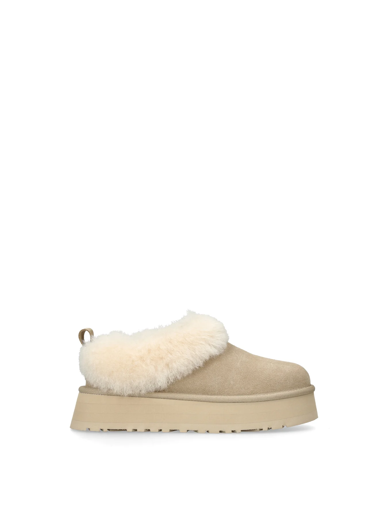 Womens Tazzelle Slippers Beige - Image 4