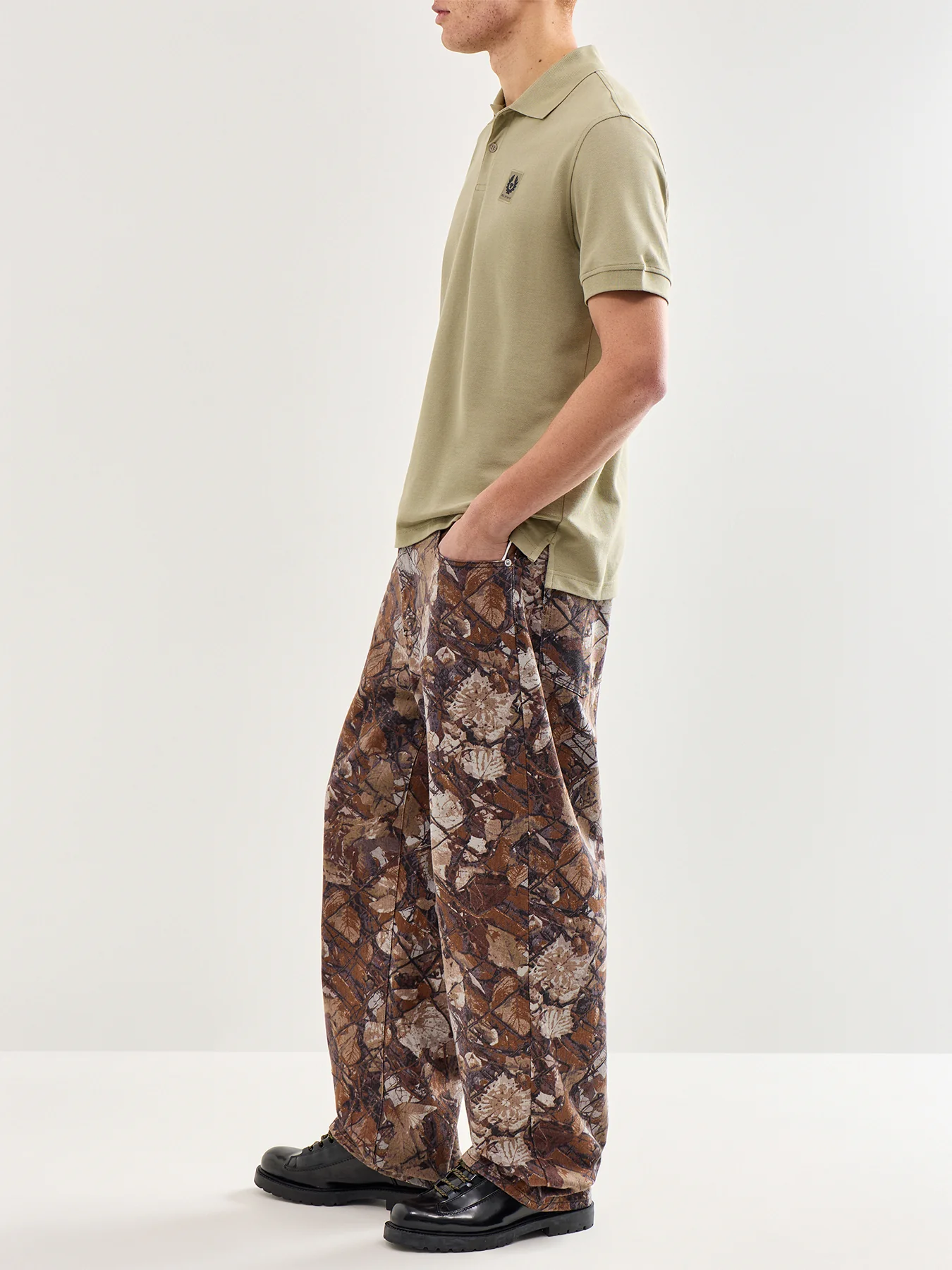 Polo Shirt Olive - Image 2