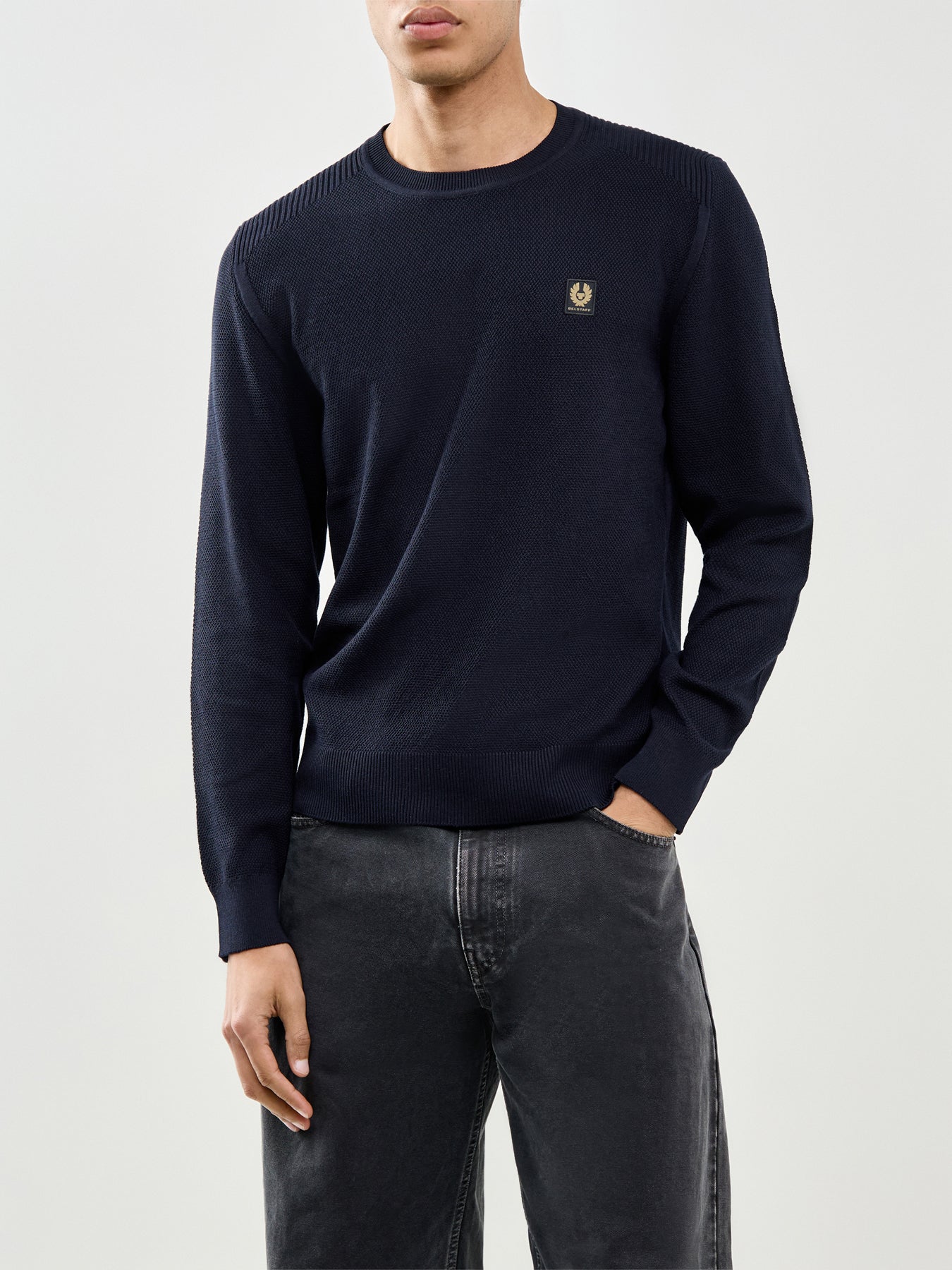 Coast Knitted Jumper Navy - Image 4