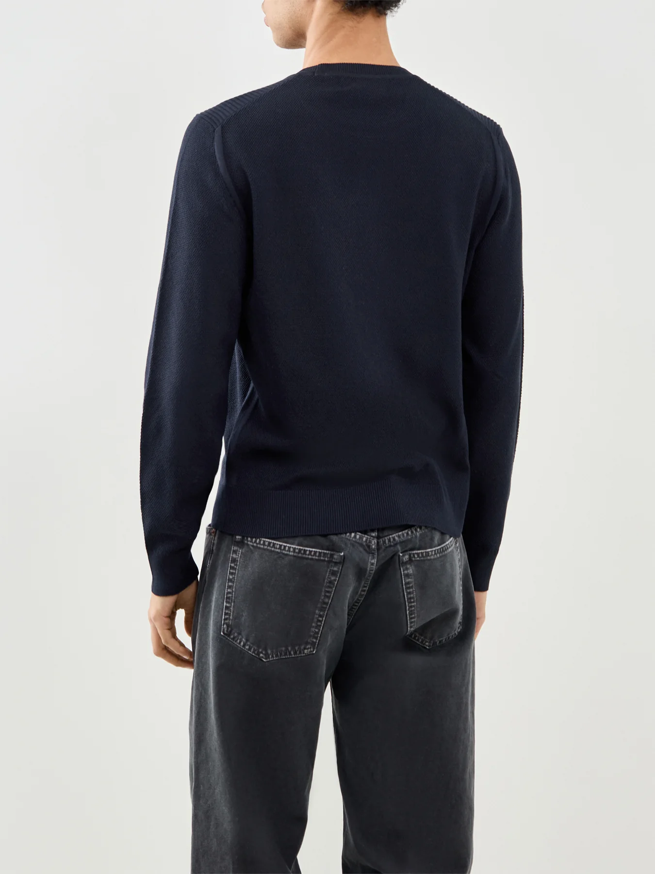 Coast Knitted Jumper Navy - Image 5
