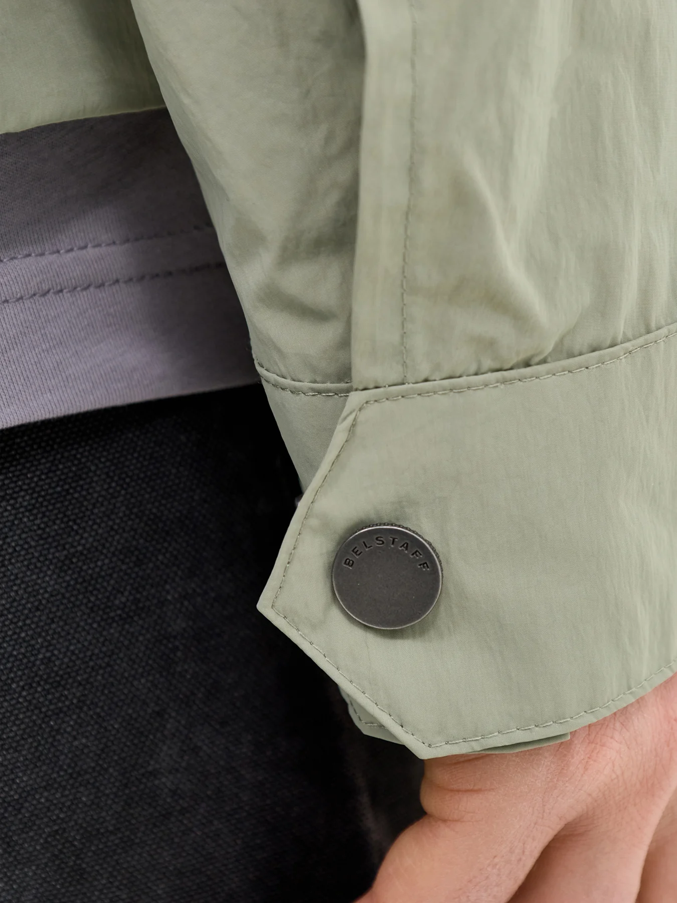 Grid Overshirt Green - Image 3