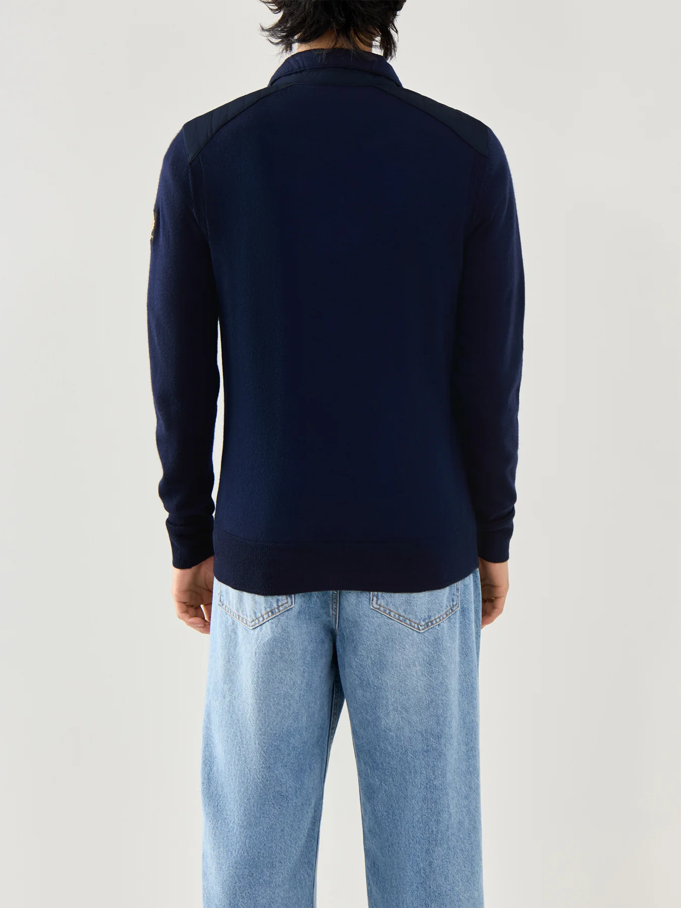 Kilmington 1/4 Zip Jumper Dark Ink - Image 5