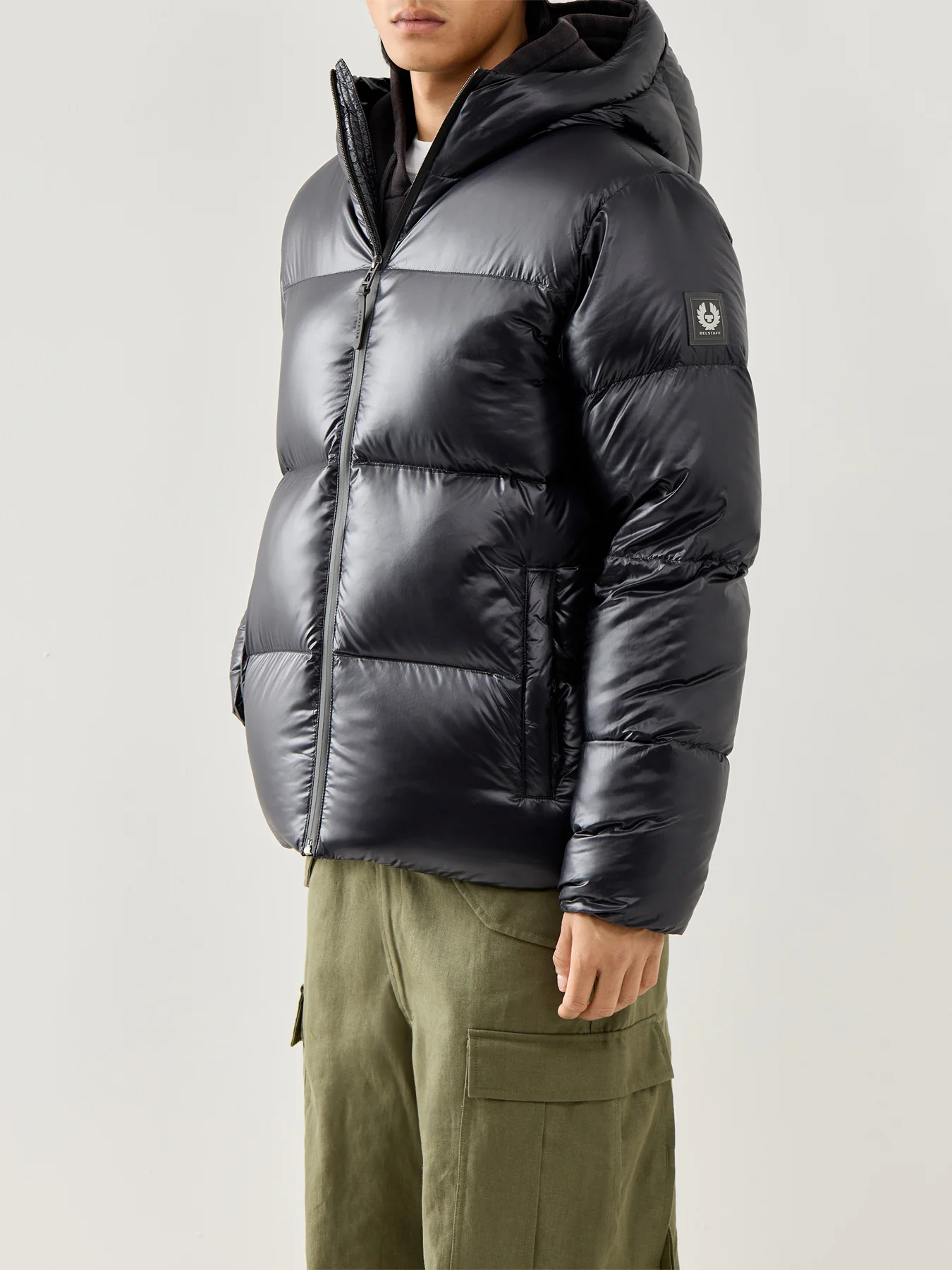 Resolve GloShort Sleeves Puffer Jacket Black - Image 4