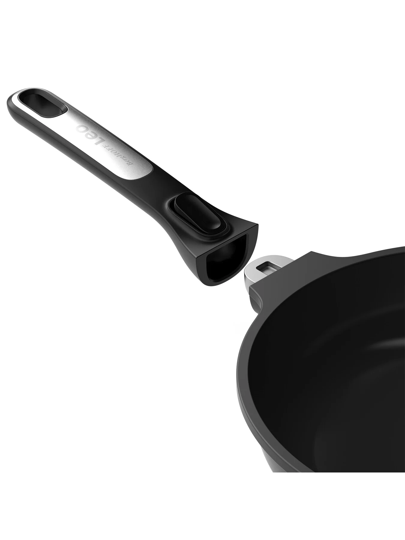 LEO Phantom Recycled Cast Aluminium Frying Pan with Detatchable Handle - Image 9