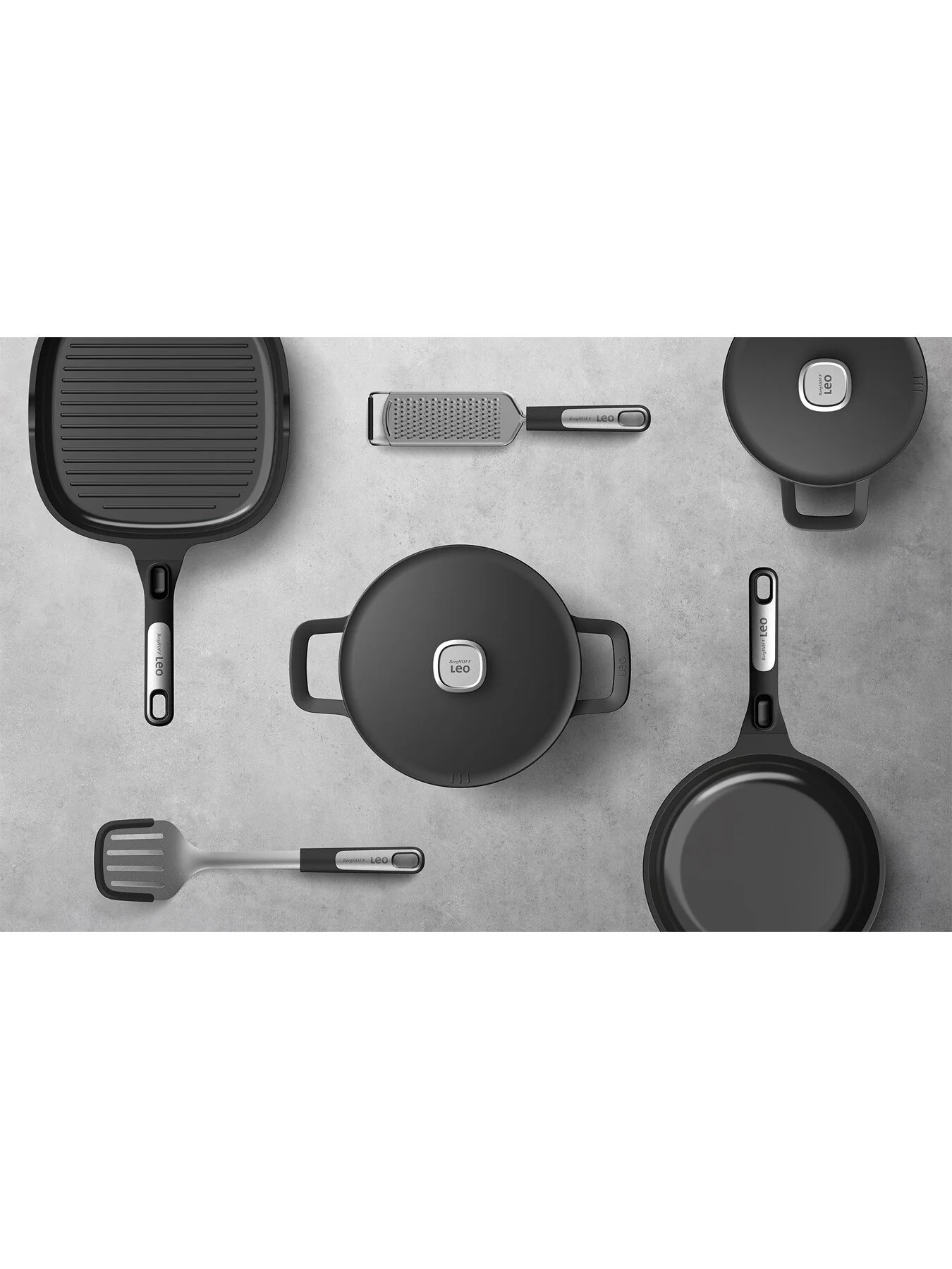 LEO Phantom Recycled Cast Aluminium Saucepan 2.0L - Image 4