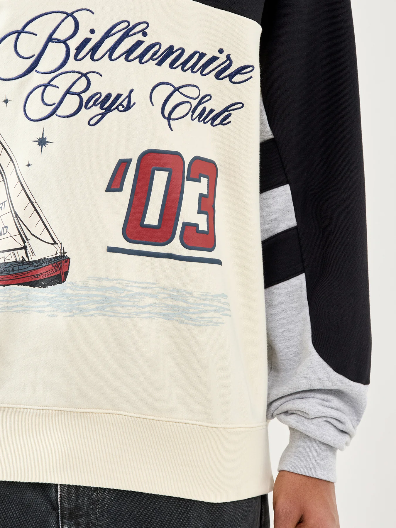 Regatta Panelled Quarter Zip Multi - Image 3