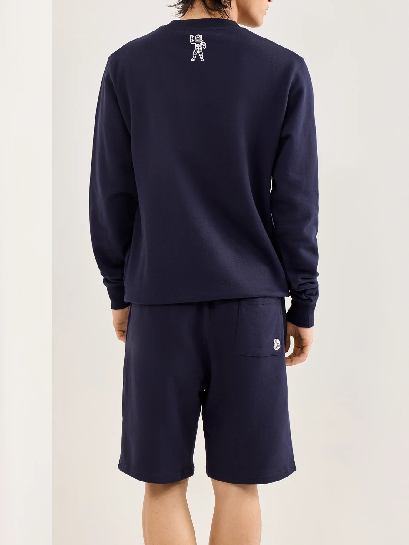 Small Arch Logo Crewneck Navy - Image 5