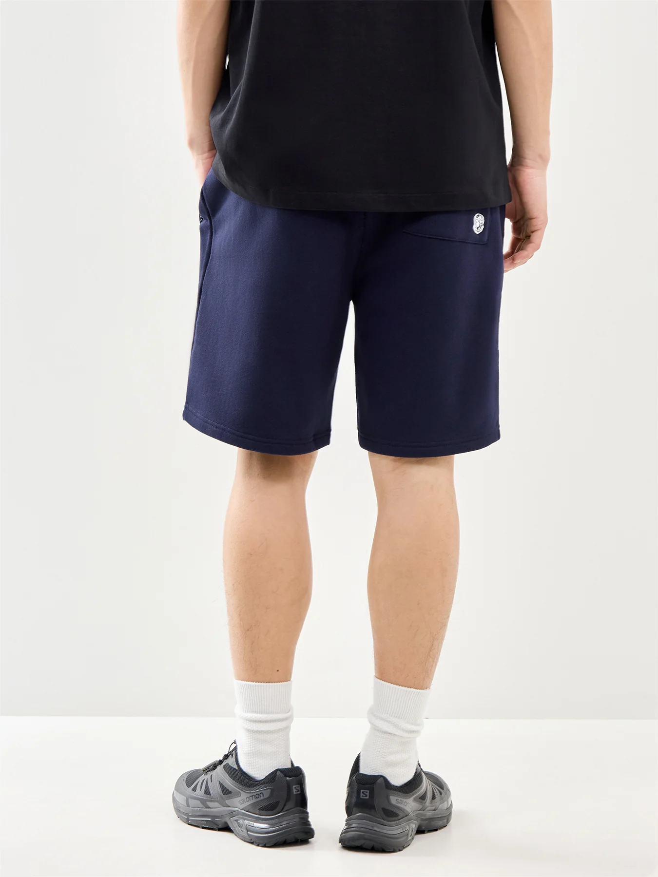 Small Arch Logo Shorts Navy - Image 5