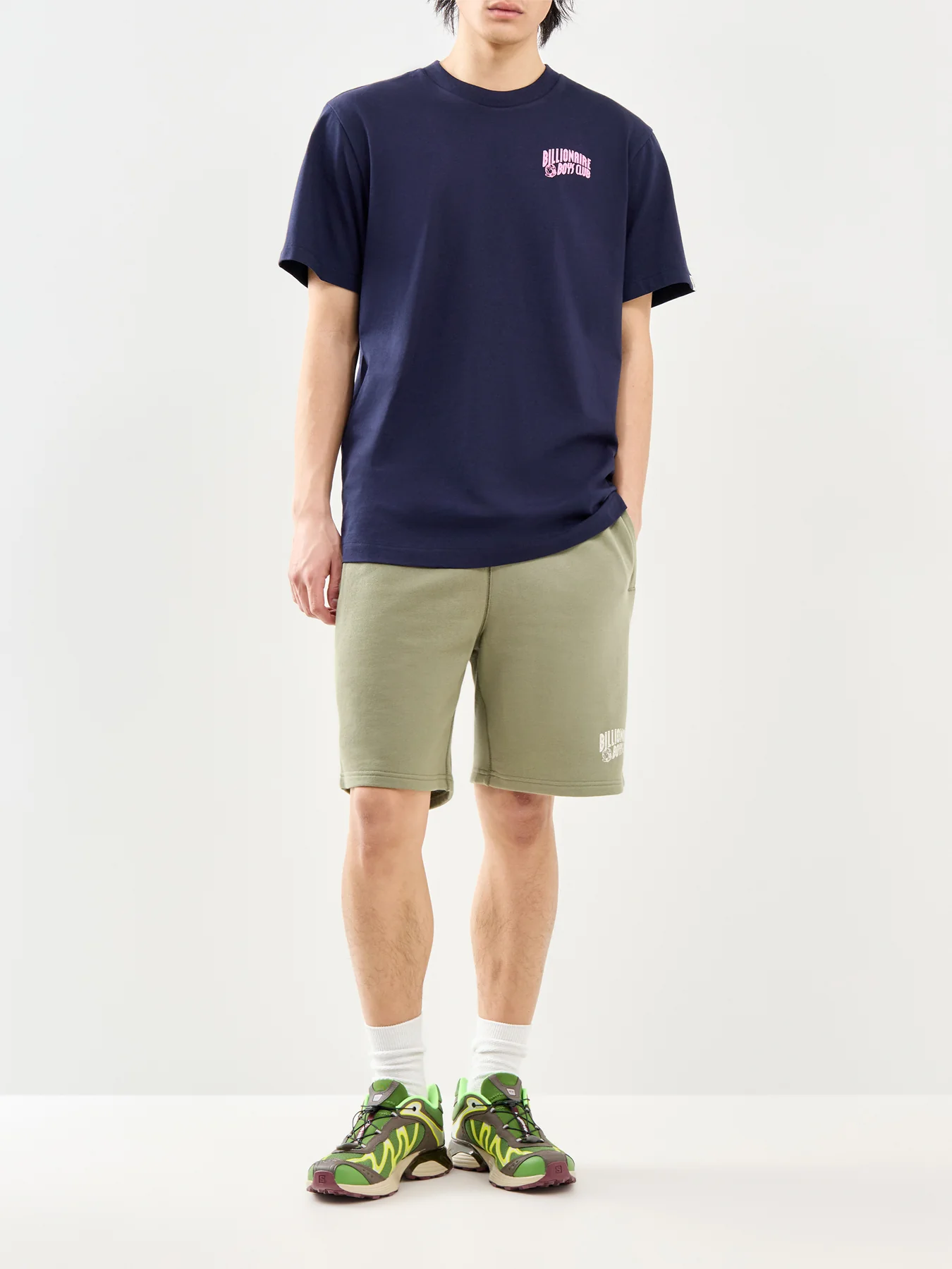 Small Arch Logo T-Shirt Navy - Image 2