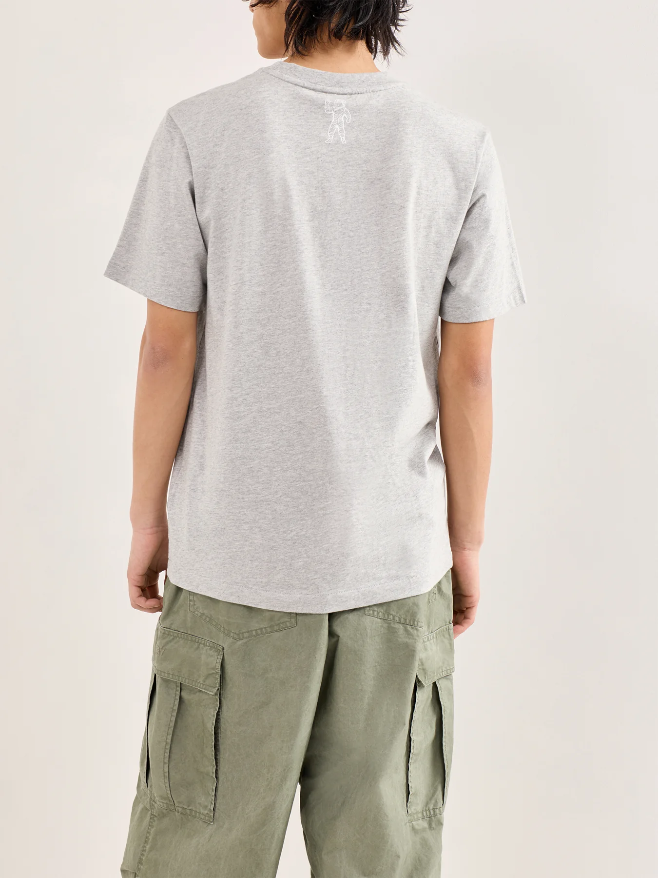 Small Arch Logo T-Shirt Grey - Image 5