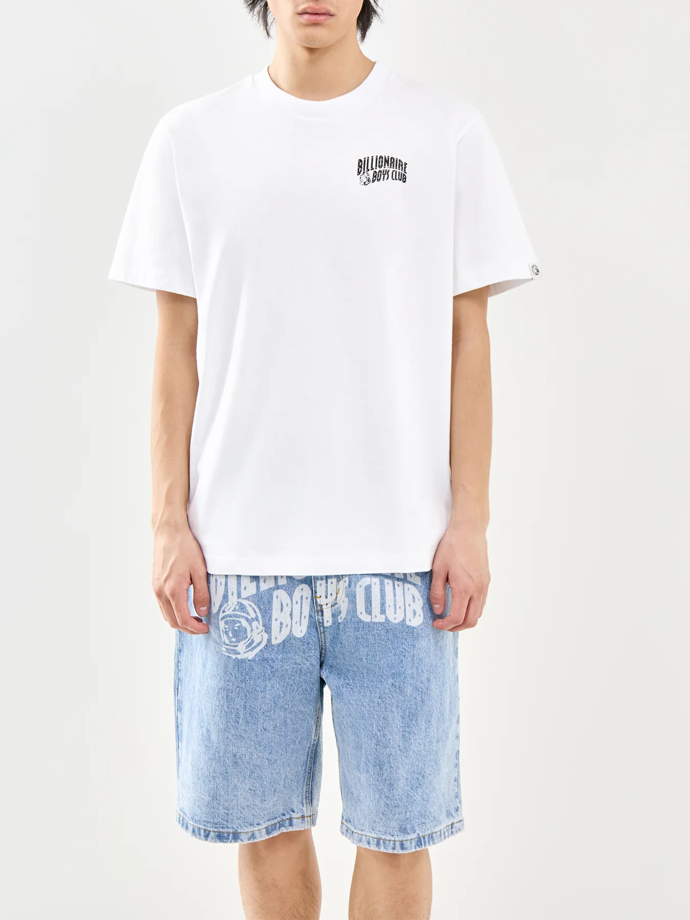 Small Arch Logo Short Sleeve Tee White - Image 4