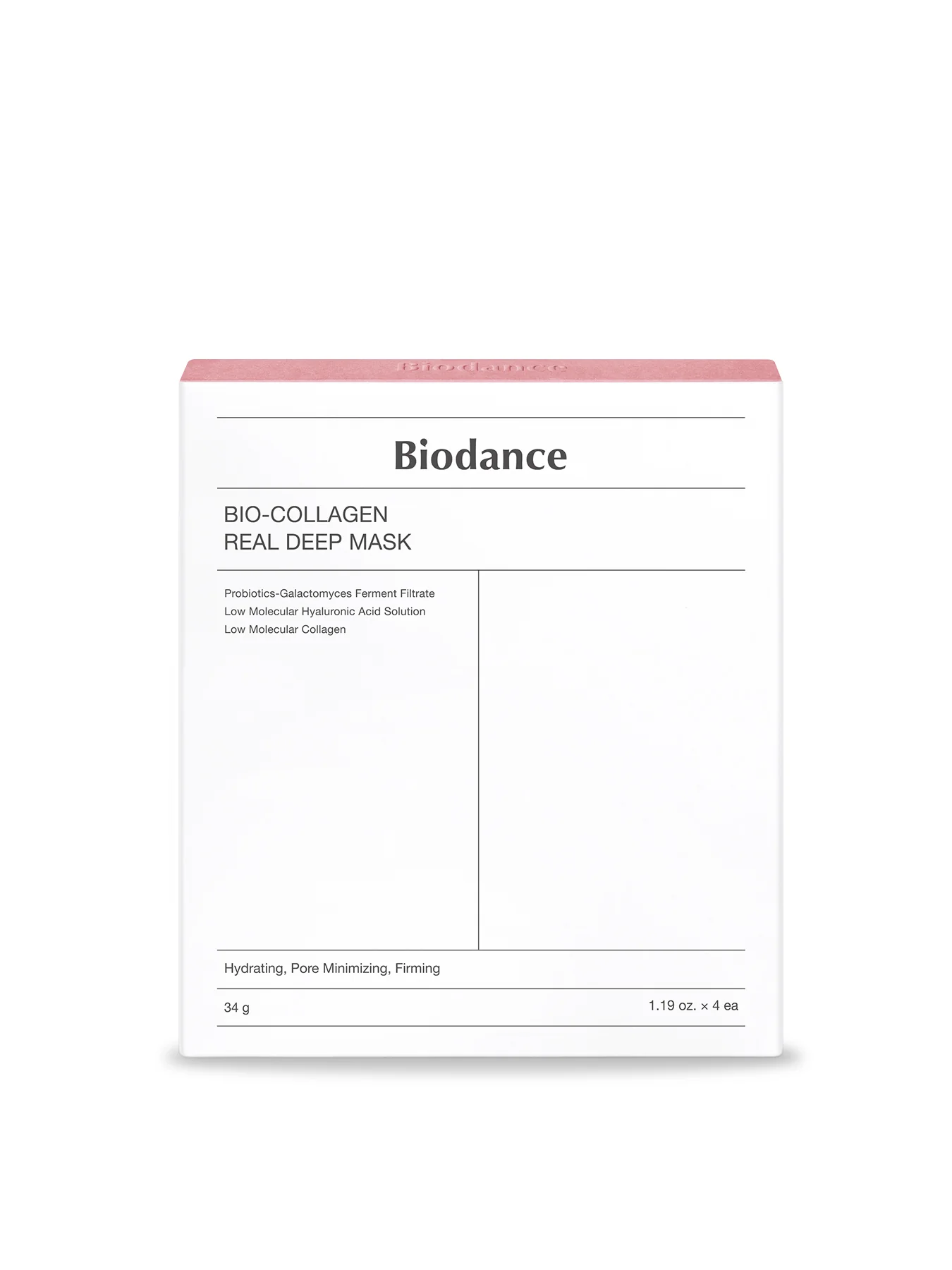 Bio Collagen Sheet Mask Pack of 4