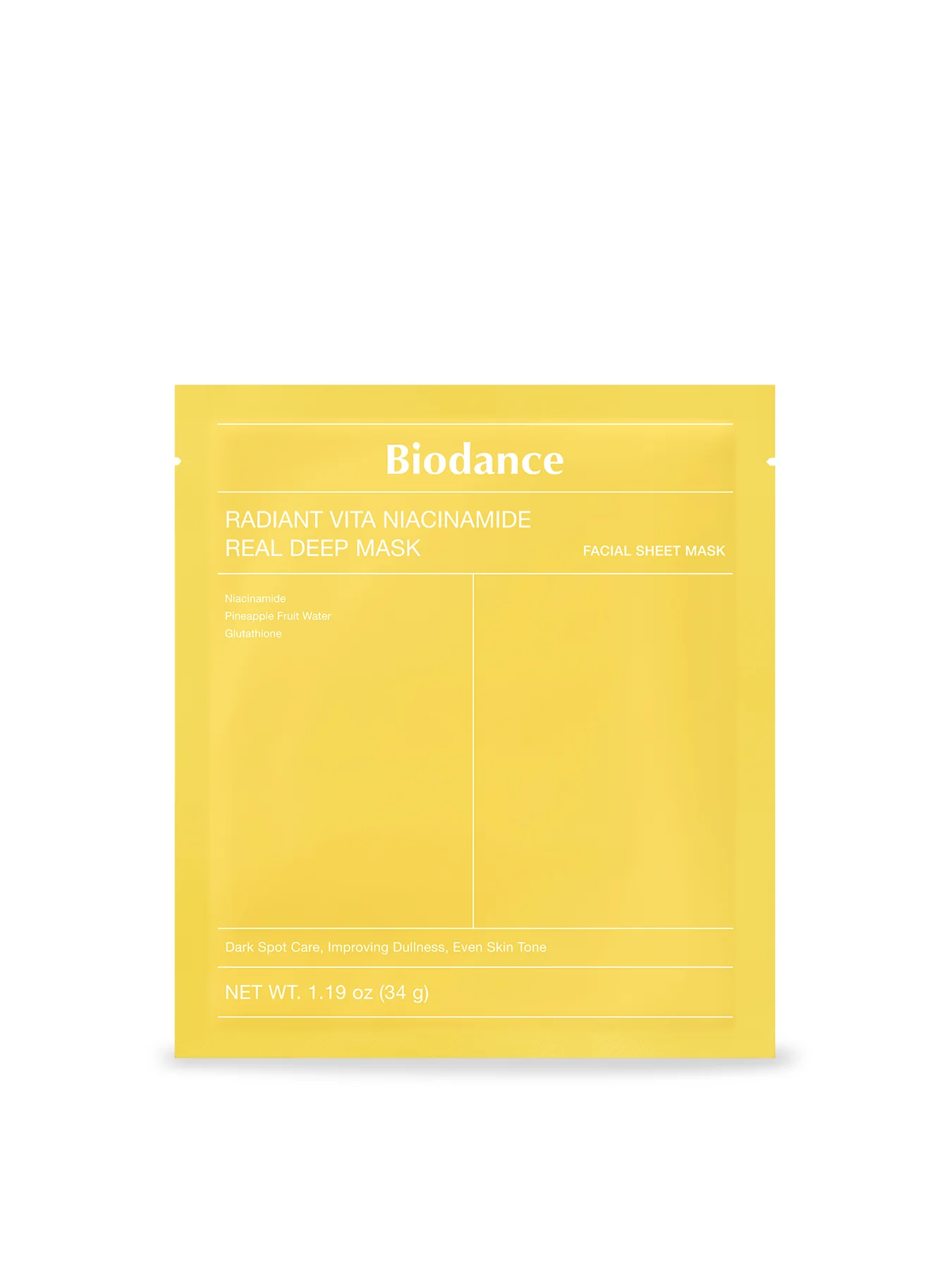 Radiant Vita Niacinamide Sheet Mask