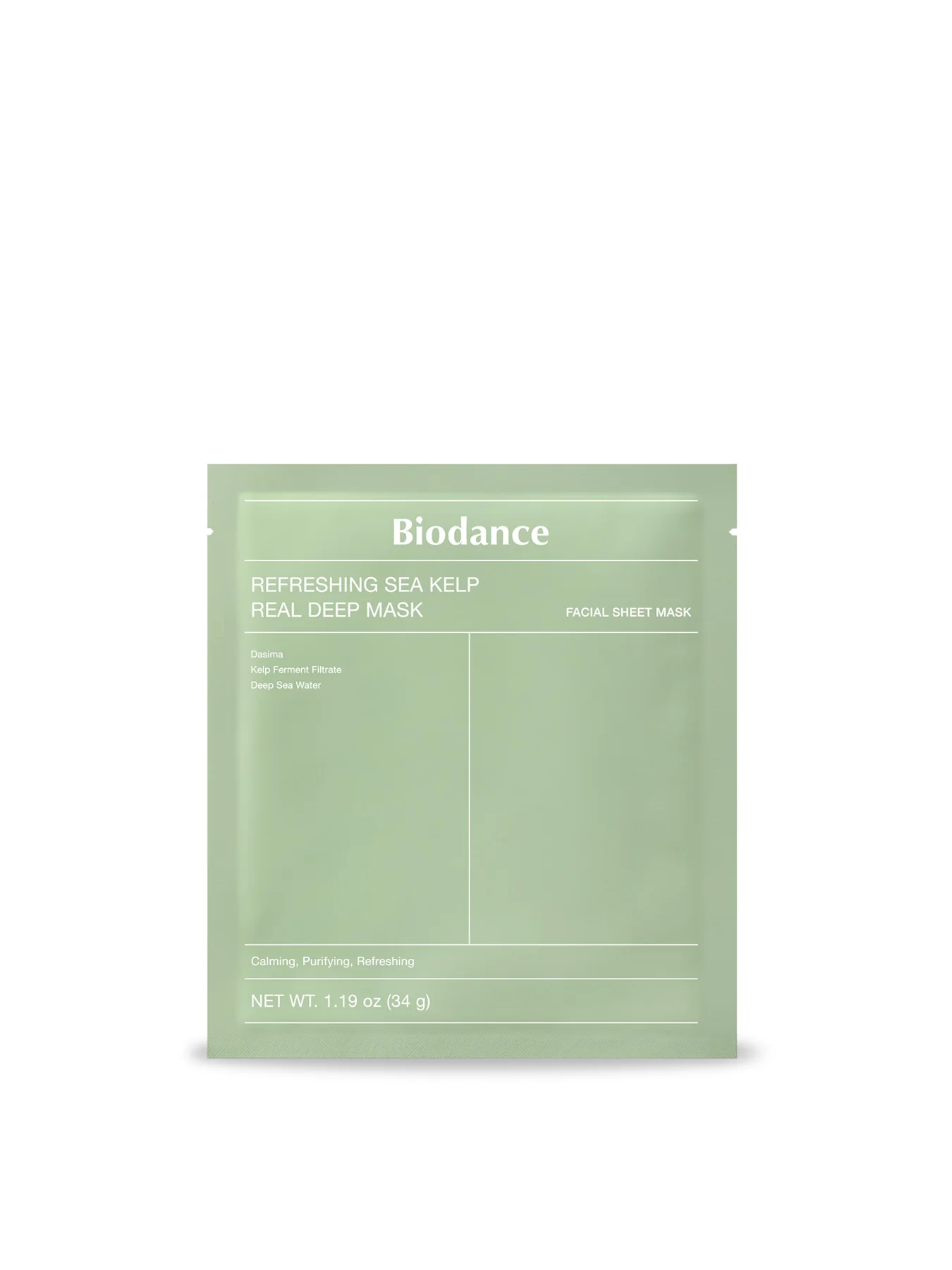 Refreshing Sea Kelp Sheet Mask Pack of 4