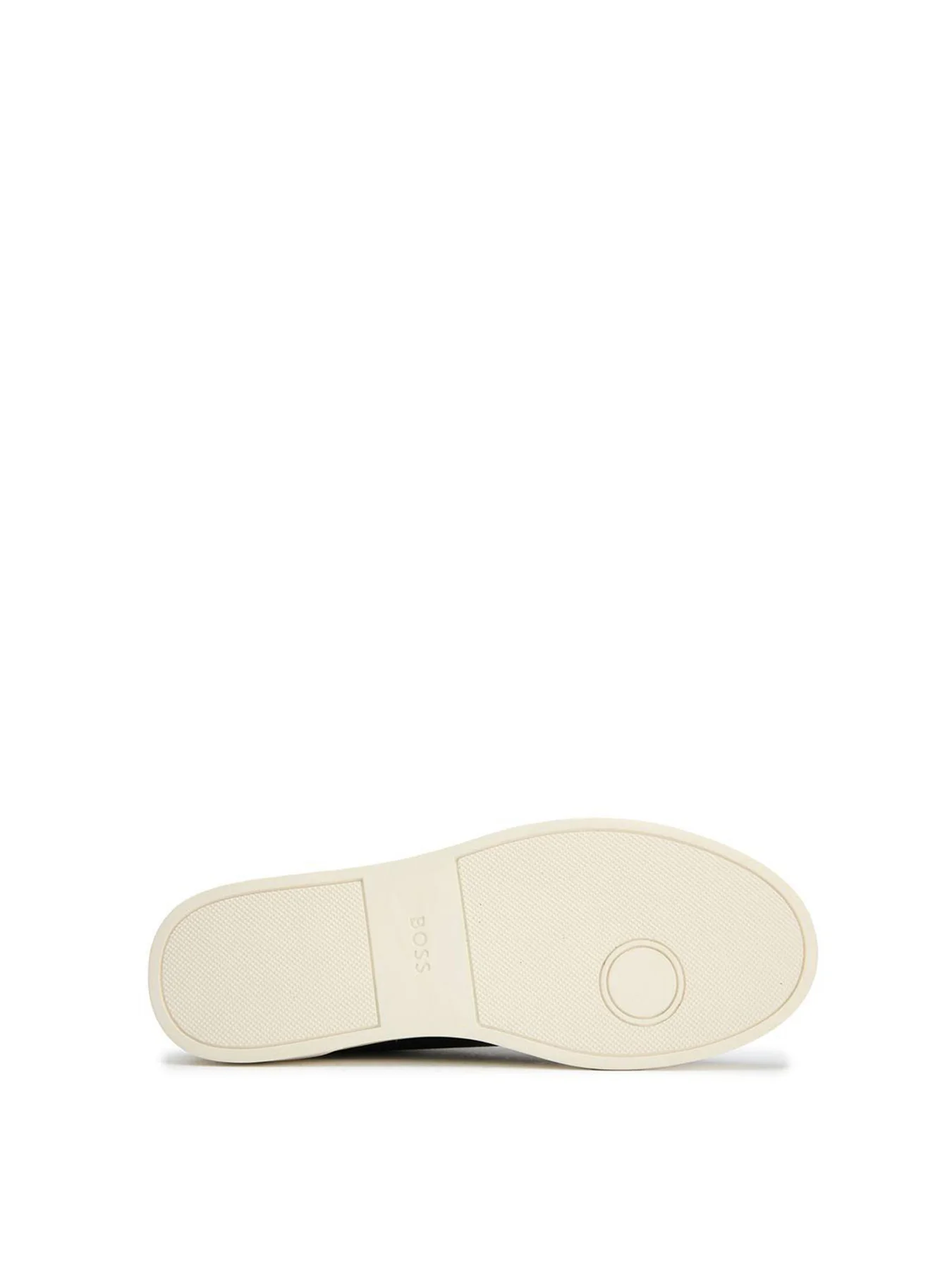 Kieran Tenn Leather Trainers Jet Black - Image 4