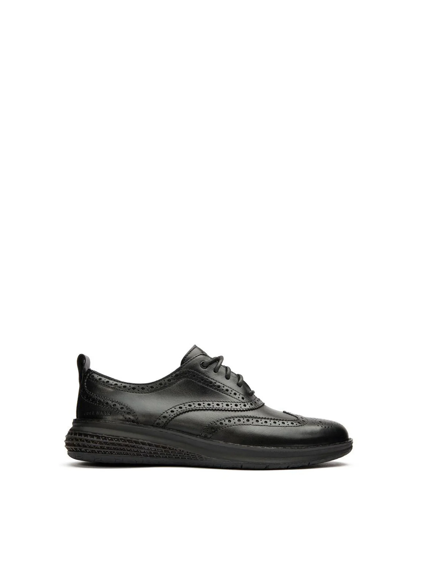 Original Grand Energy Weave Wingtip Shoes Black