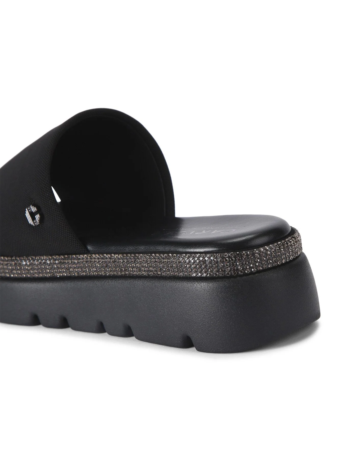 Dazzle Platform Sandals Black - Image 4