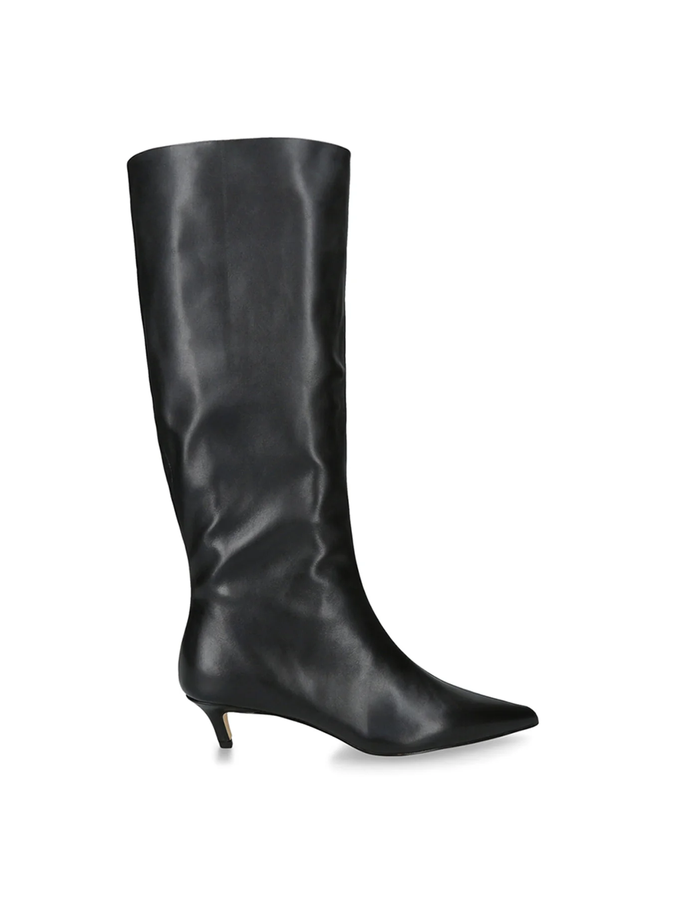 Kept Kitten Heel Boots Black - Image 3