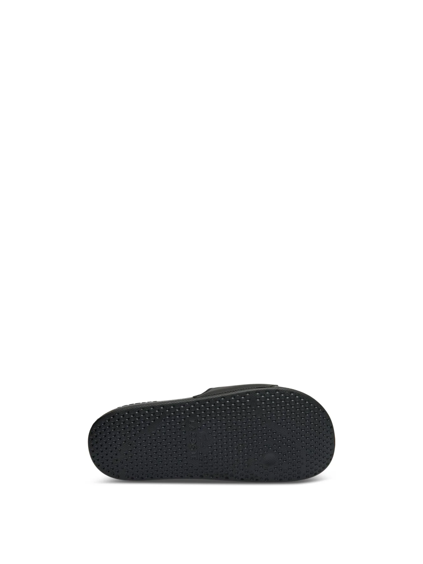 Black LACOSTE Serve Slide Sandals - Image 3