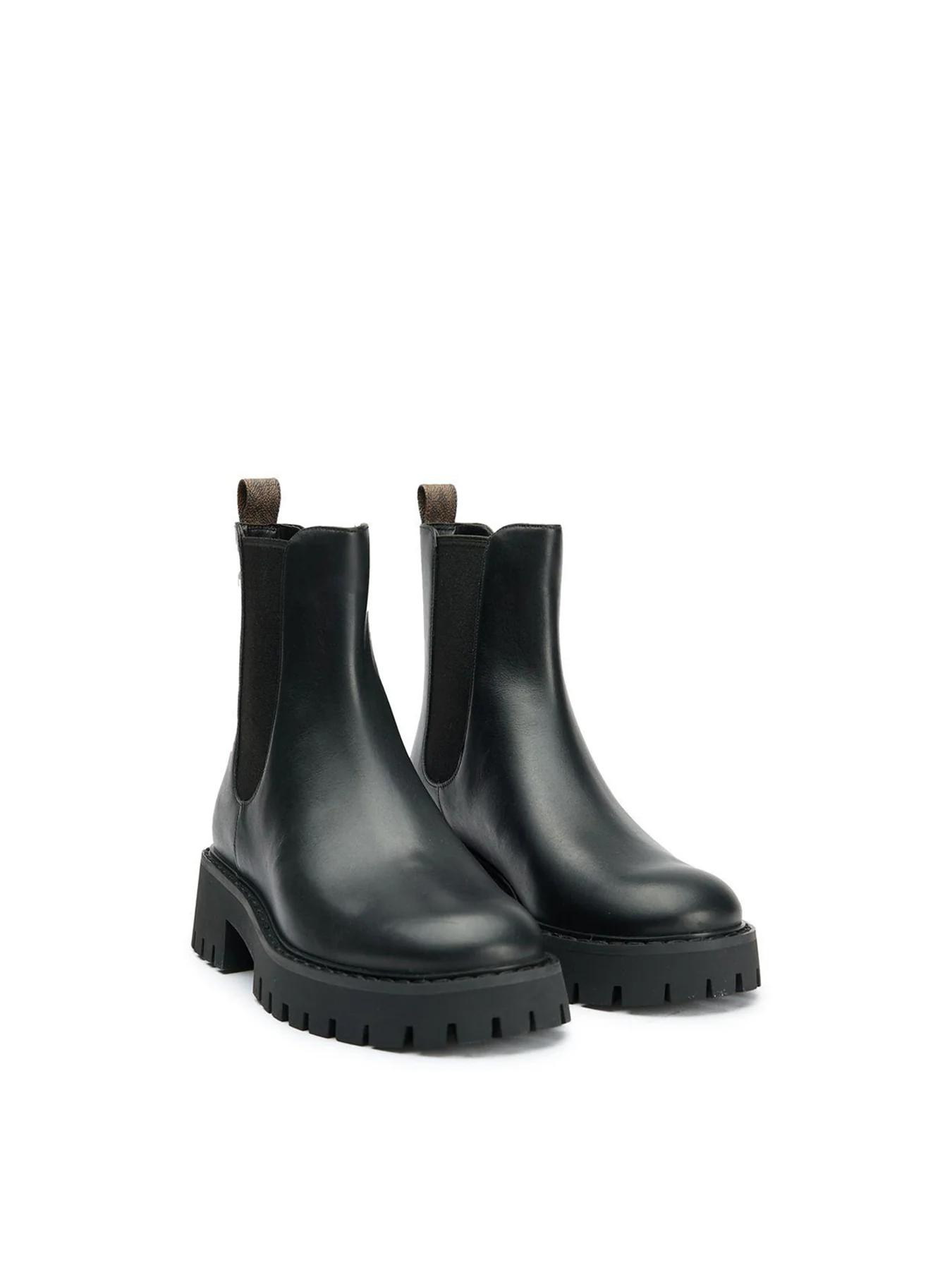 Asher Flat Bootie Boots Black - Image 2