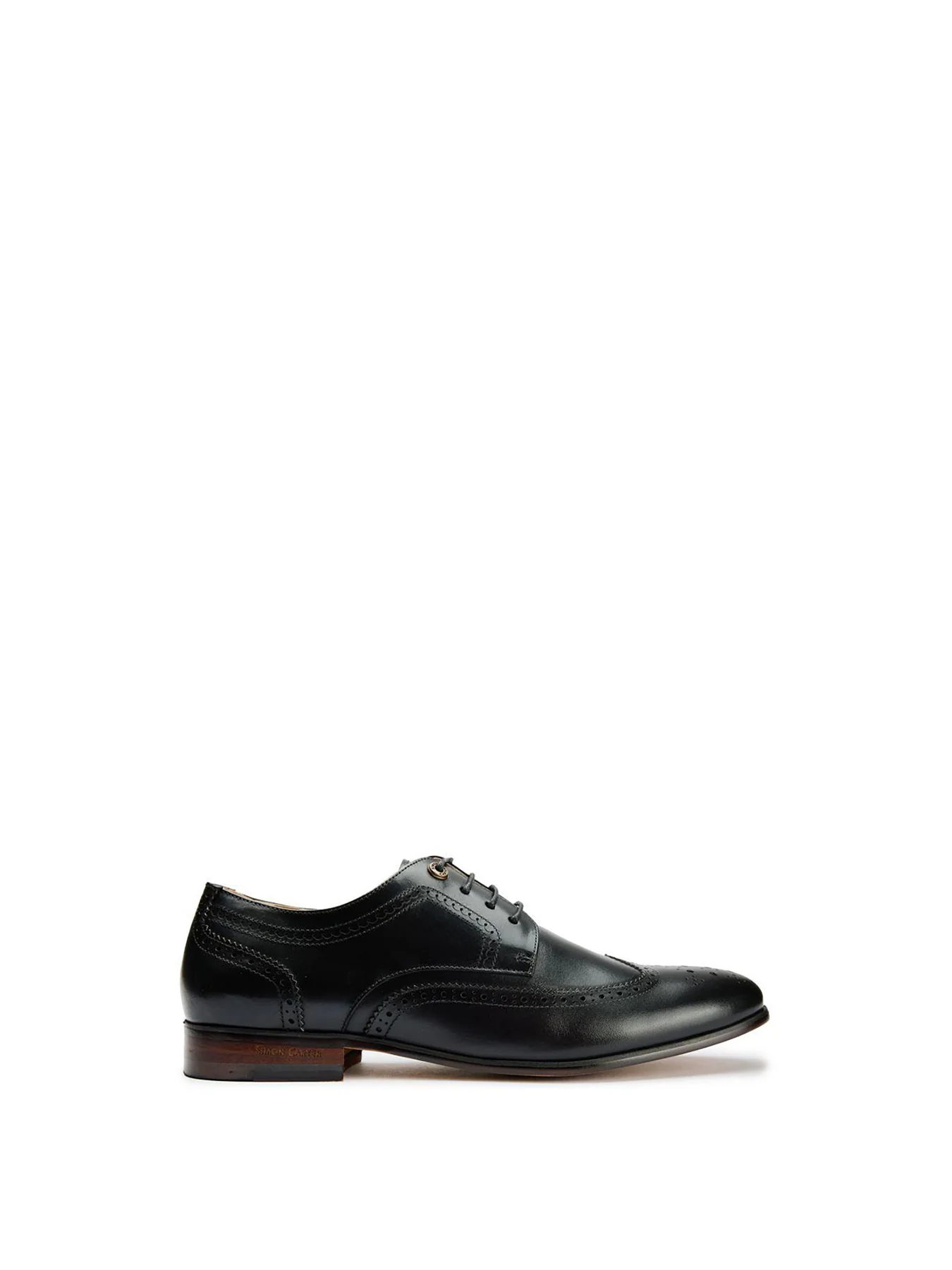 Arne Brogue Shoes Black