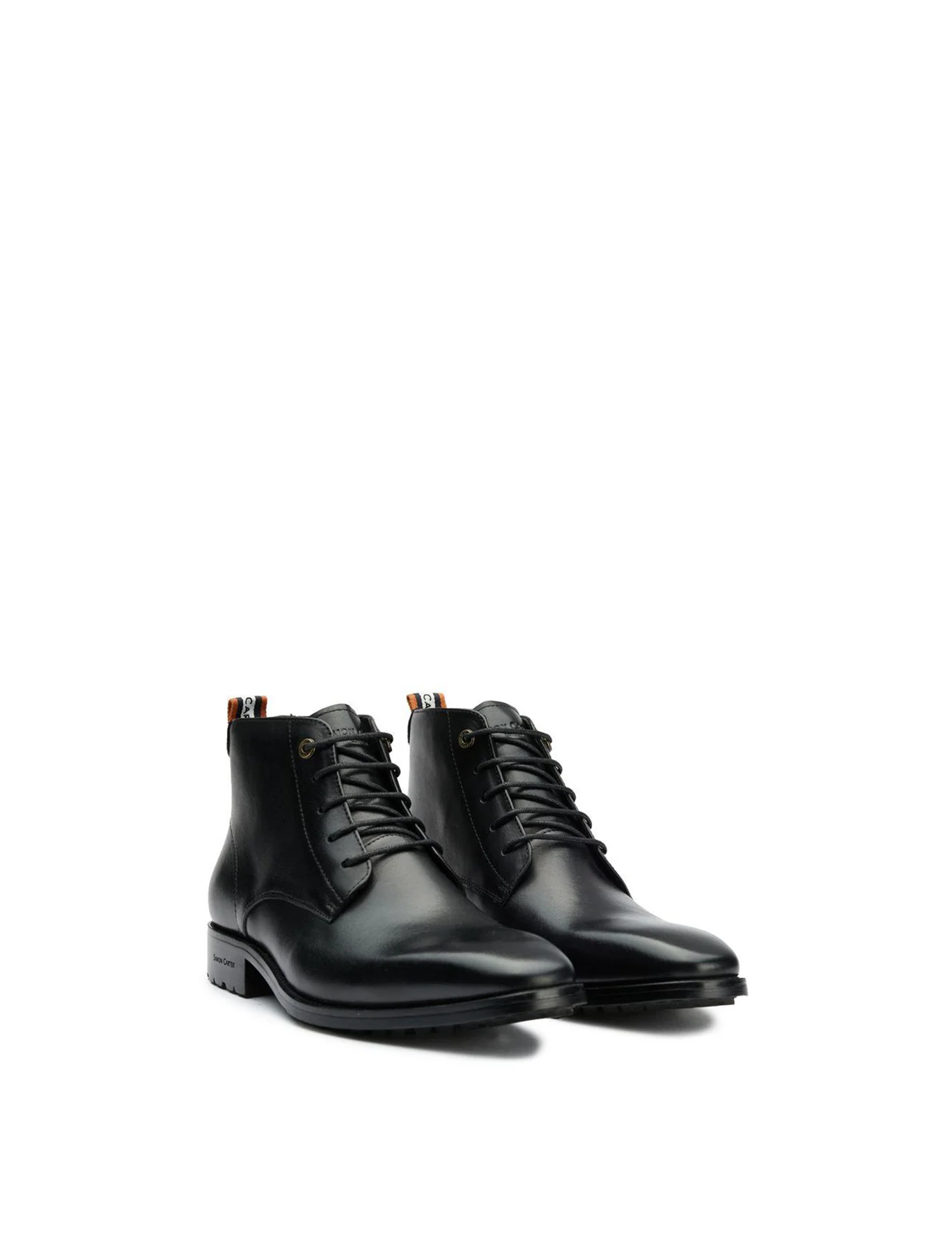 Daisy Leather Chukka Boots Black - Image 3