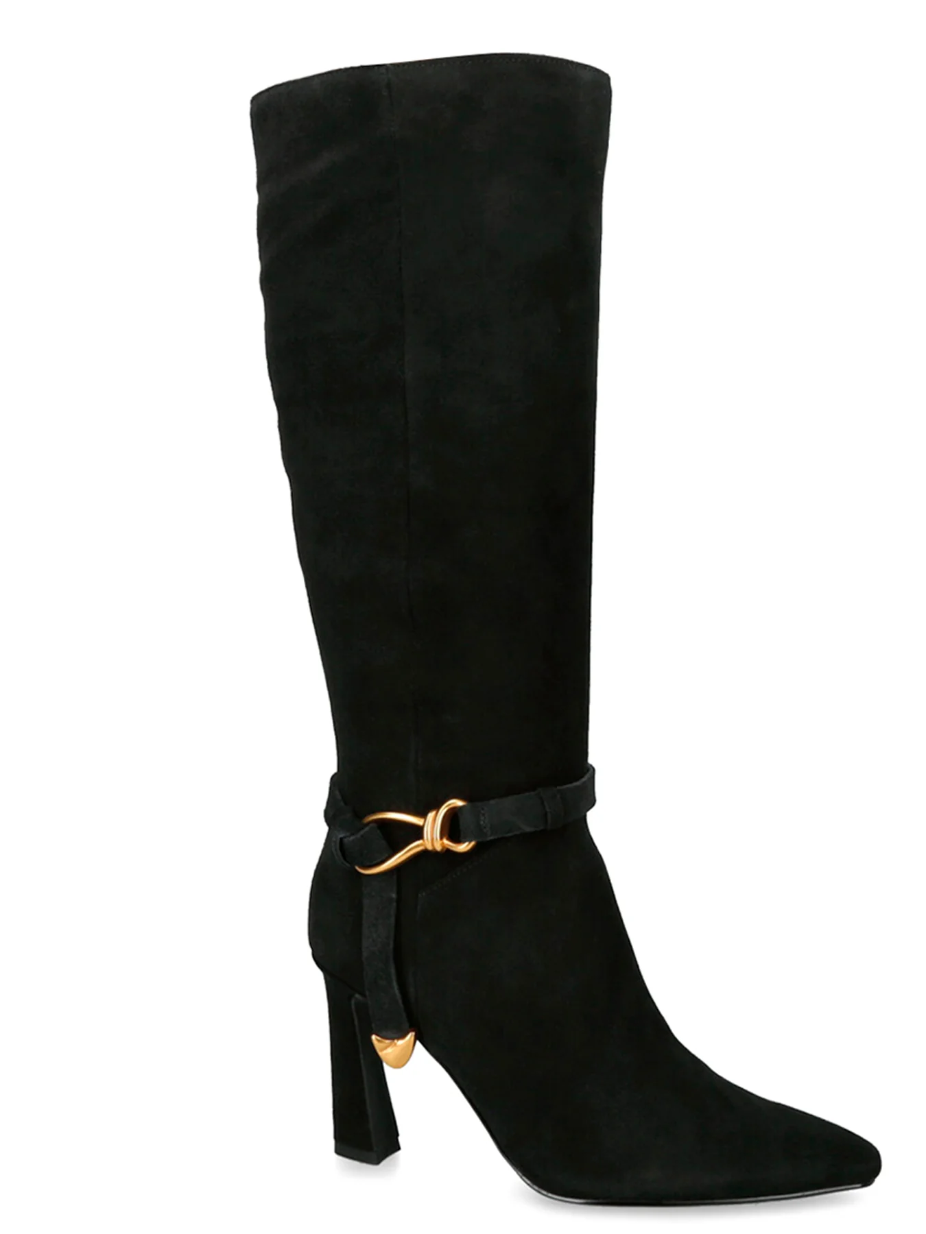 Sirrens Heeled Boots Black - Image 3
