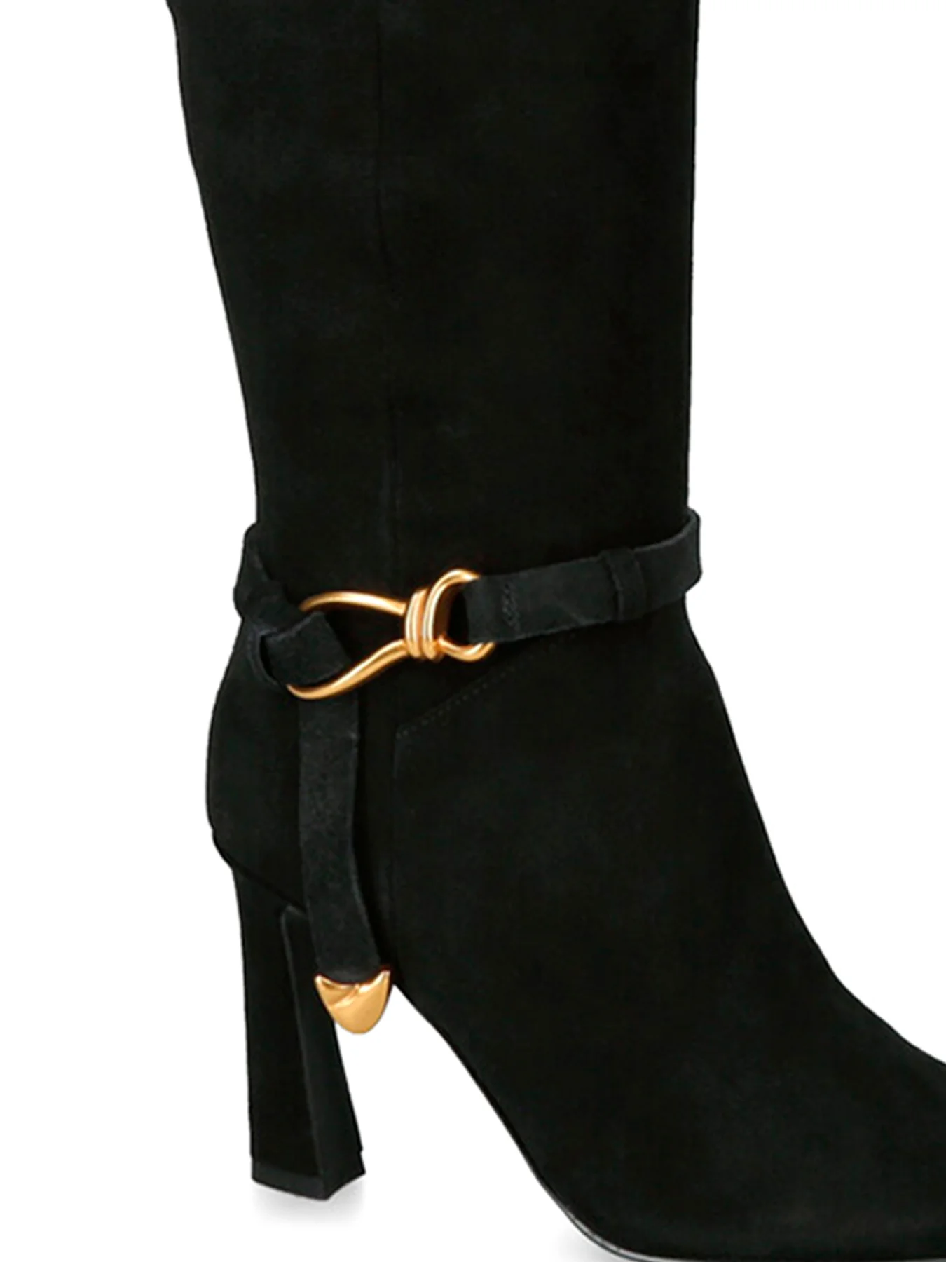 Sirrens Heeled Boots Black - Image 4