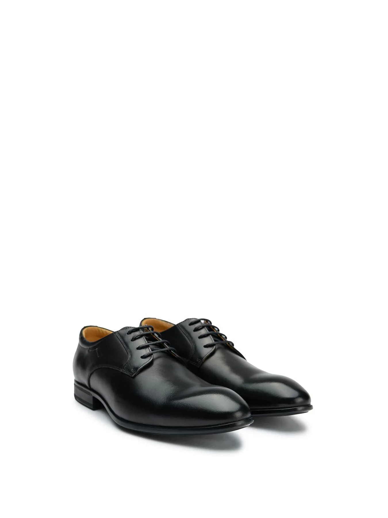 Wide Fit Derby Shoes Black - Image 3
